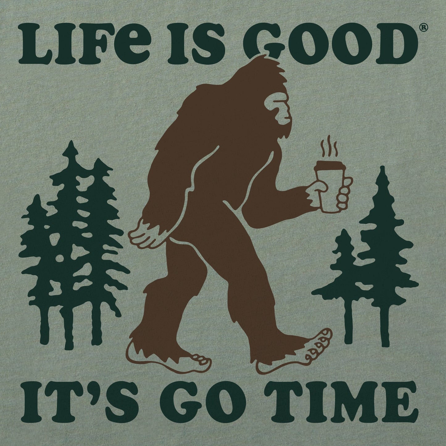 Men's It's Go Time Sasquatch Short Sleeve Tee