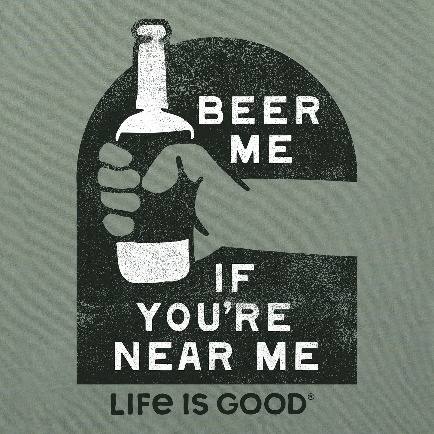 Men's Beer Me if You're Near Me Short Sleeve Tee