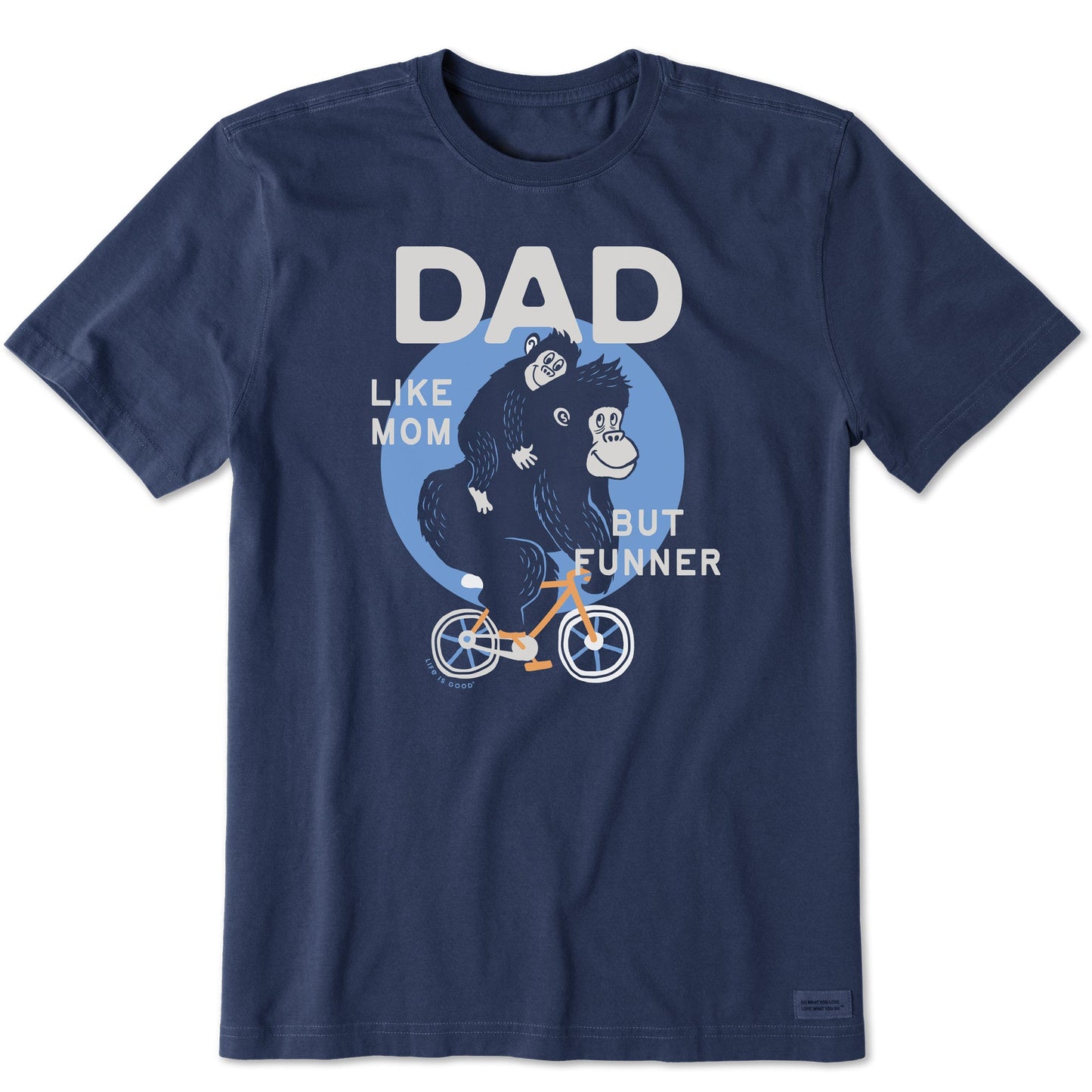 Men's Dad Like Mom but Funner Short Sleeve Tee