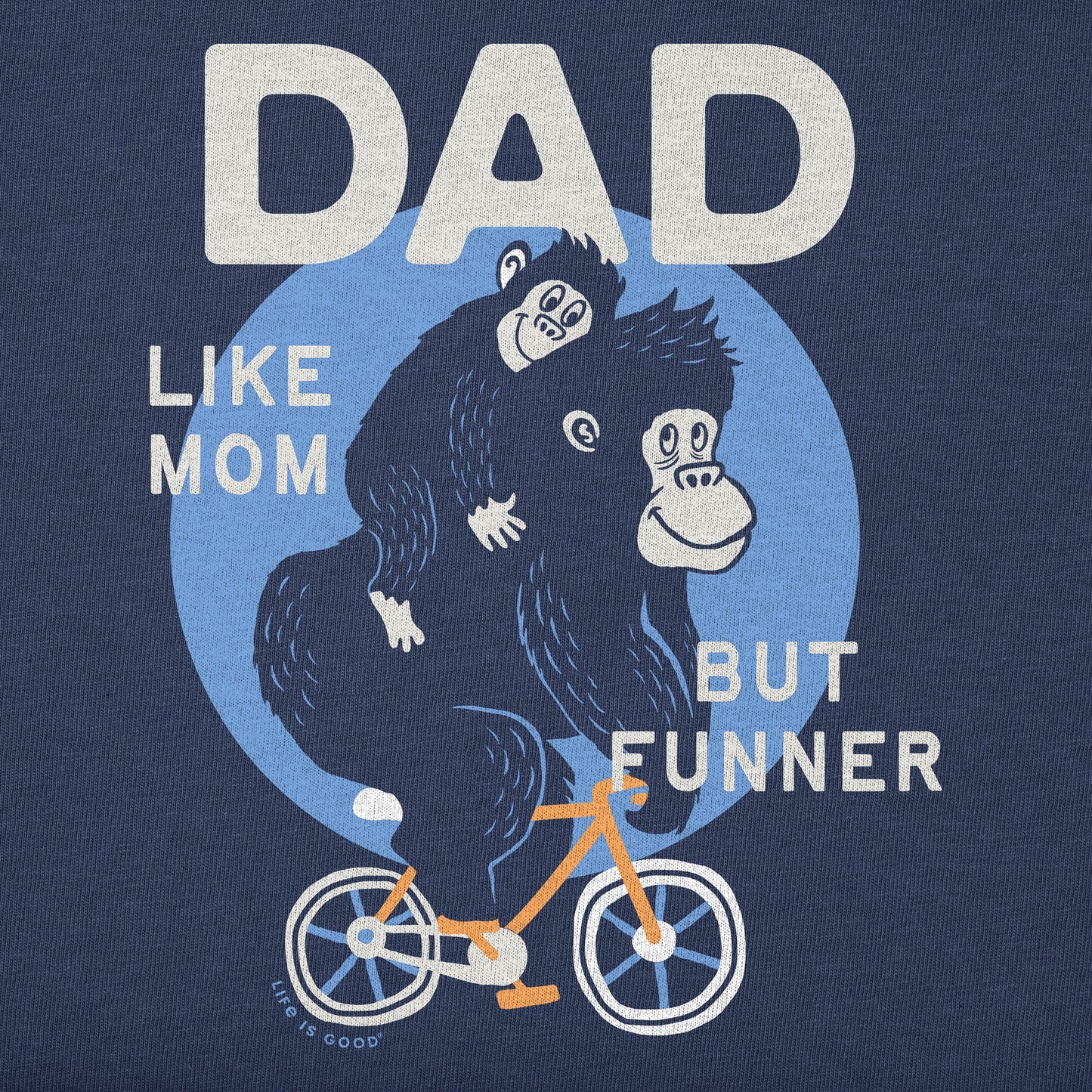 Men's Dad Like Mom but Funner Short Sleeve Tee