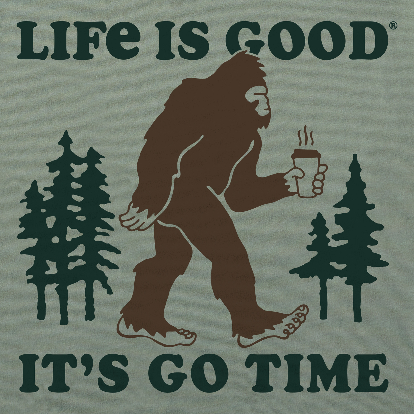 Men's It's Go Time Sasquatch Short Sleeve Tee