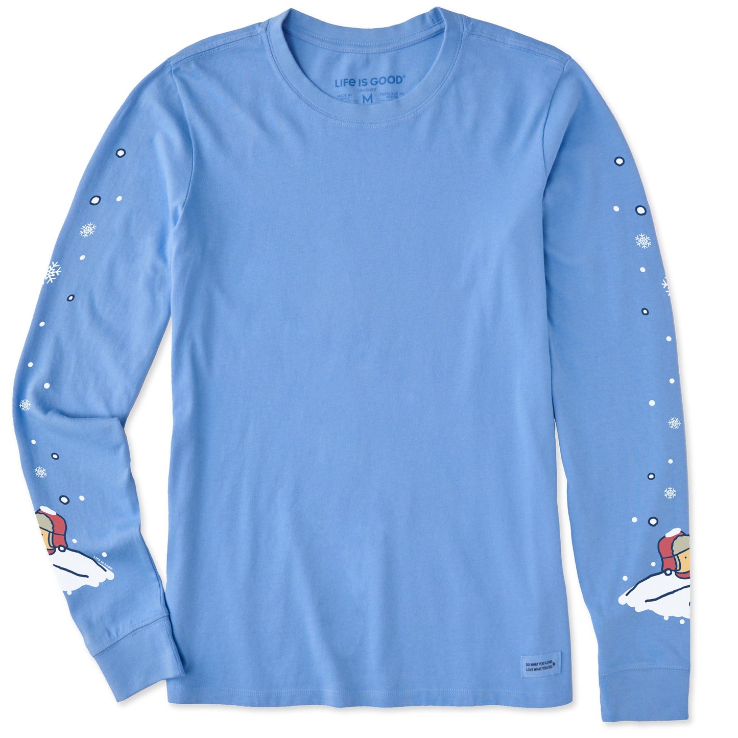 Women's Winnie Snow Pile Long Sleeve Crusher Tee