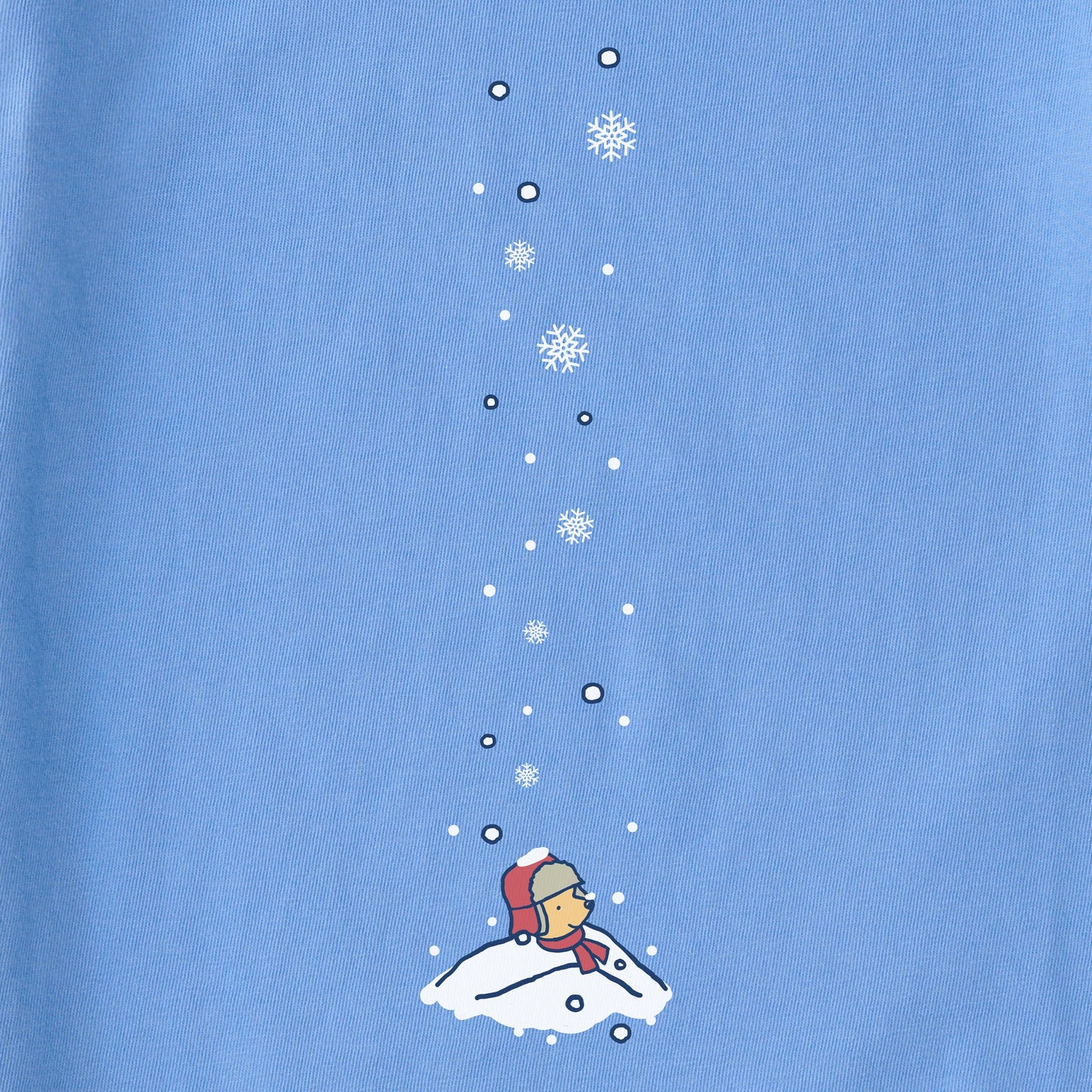 Women's Winnie Snow Pile Long Sleeve Crusher Tee