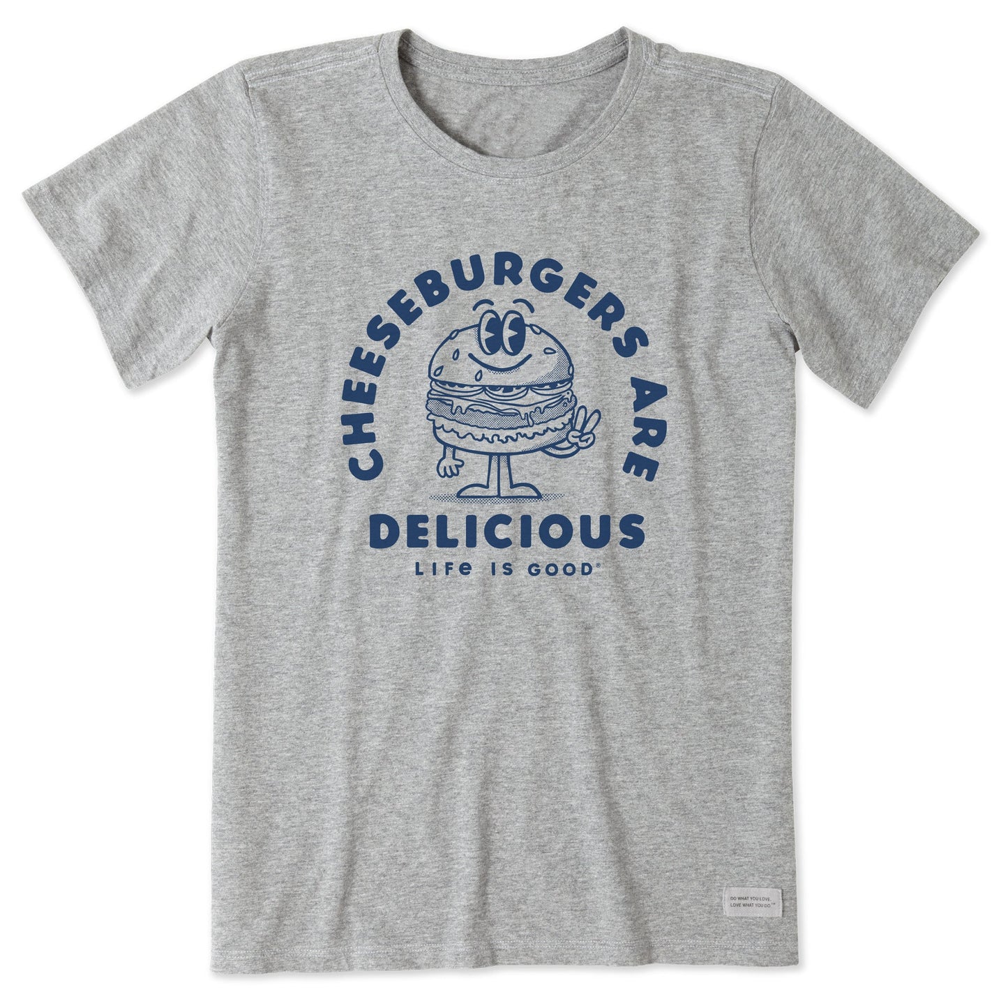 Women's Cheeseburgers are Delicious Short Sleeve Tee