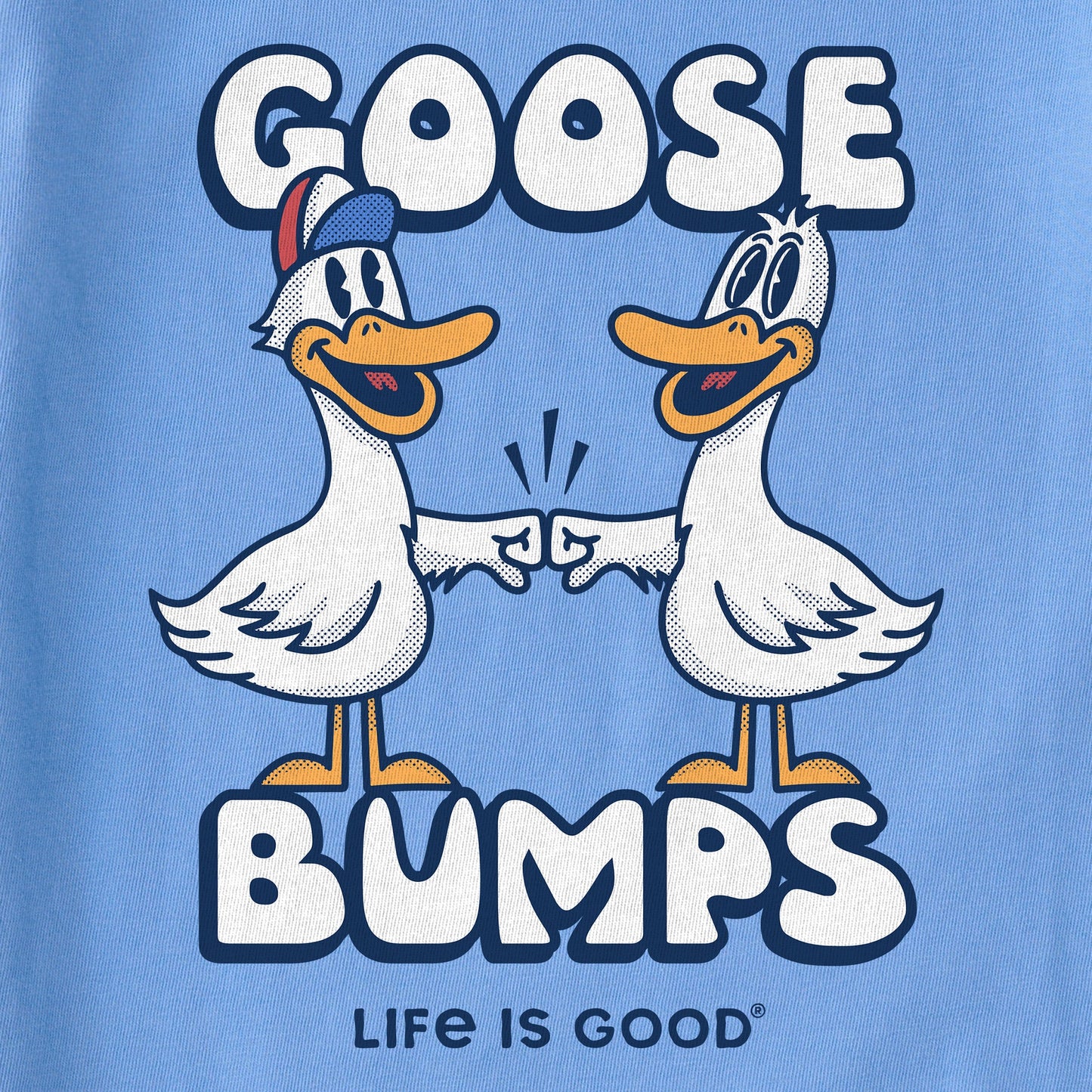 Women's Goose Bumps Mascot Short Sleeve Tee