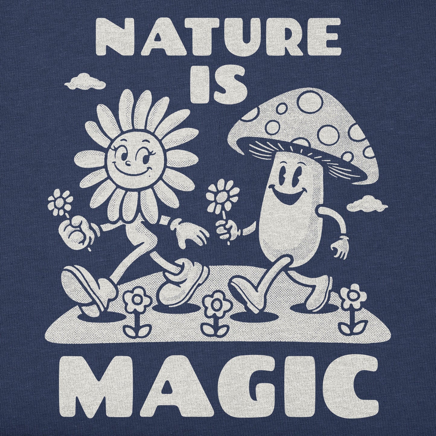 Women's Nature is Magic Short Sleeve Crusher Boxy Tee