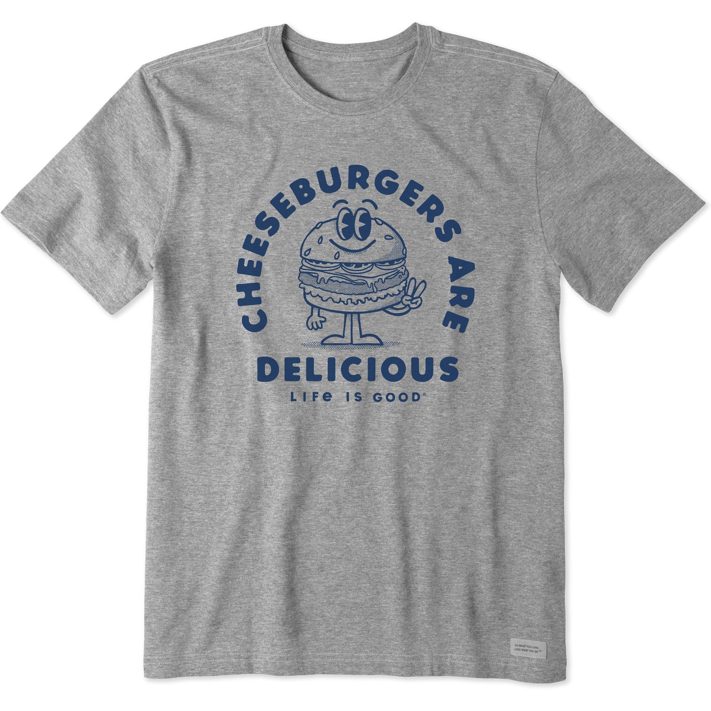 Men's Cheeseburgers are Delicious Short Sleeve Tee
