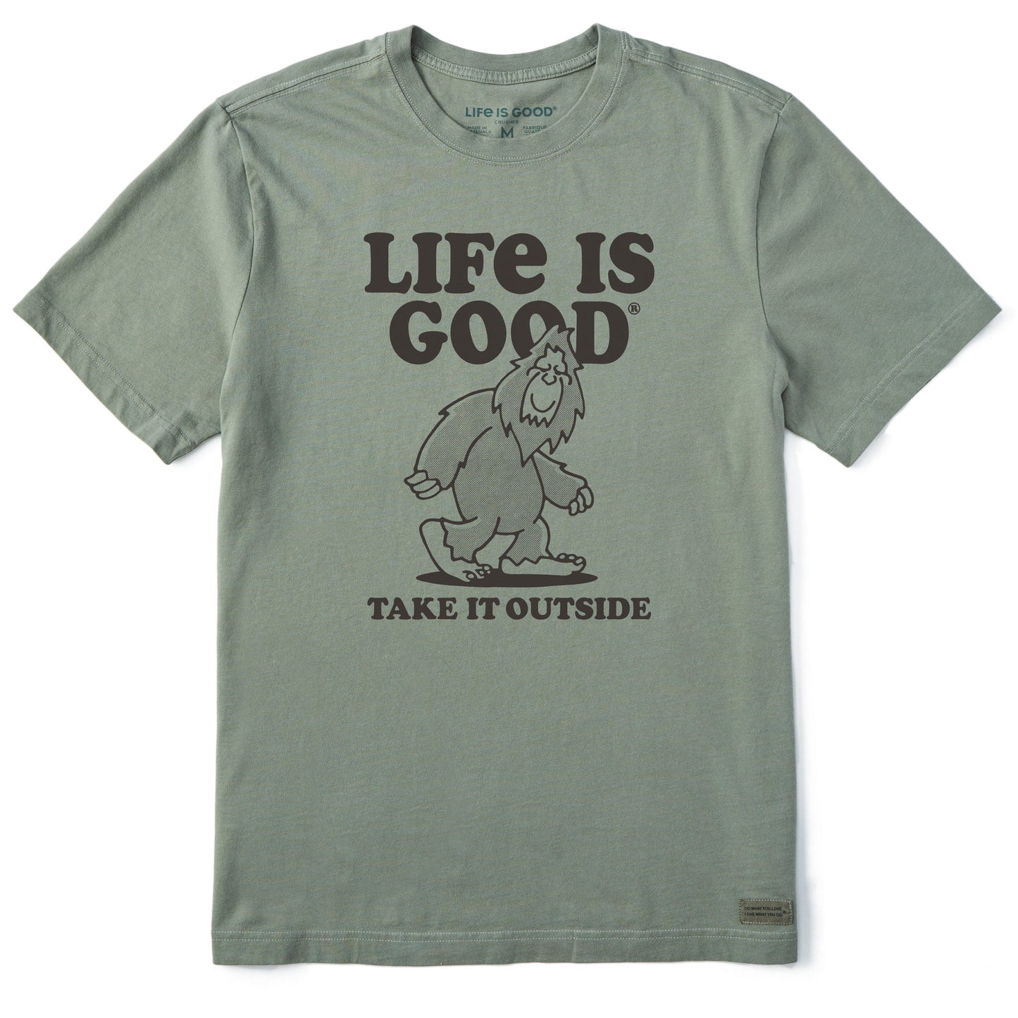 Men's Take it Outside Sasquatch Short Sleeve Tee