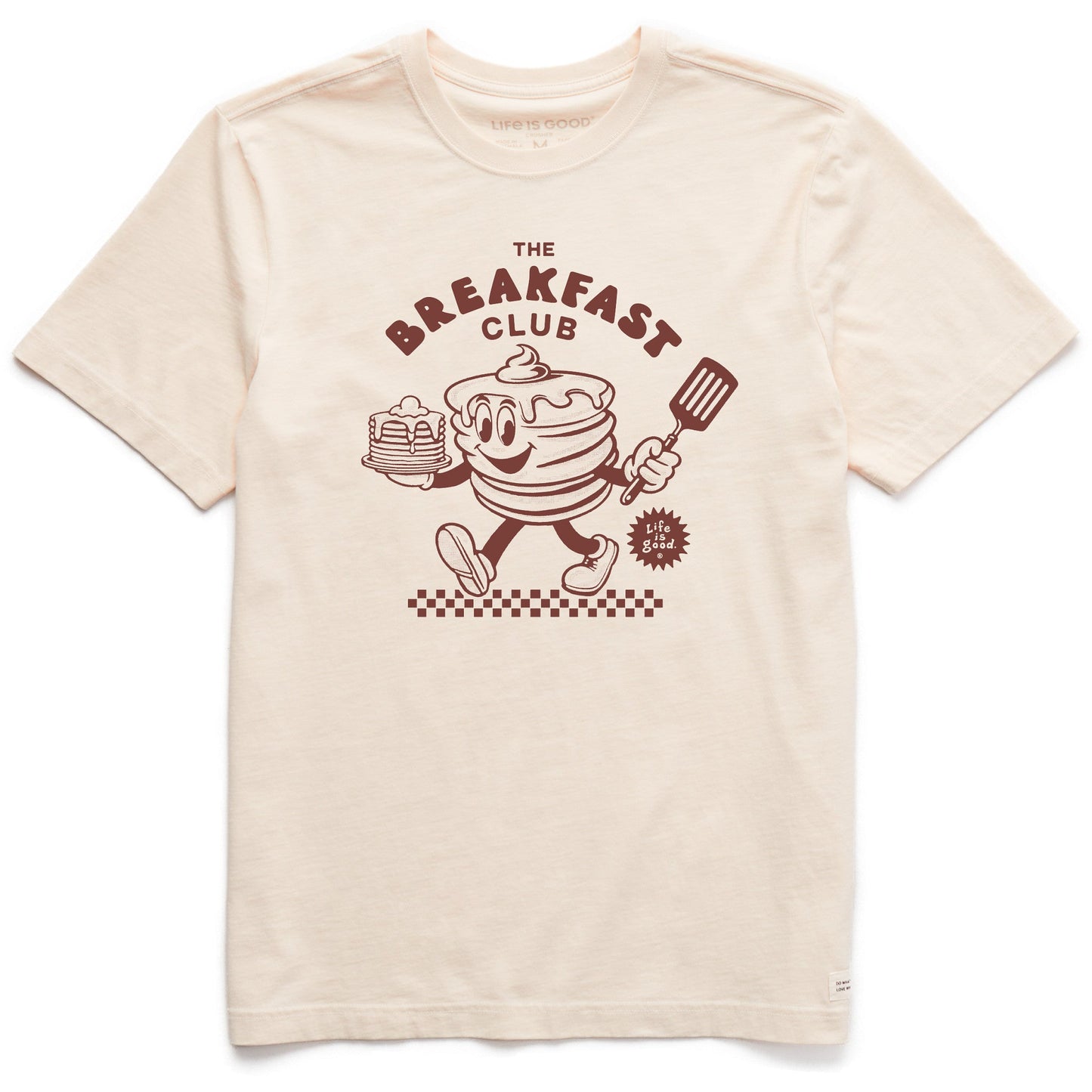 Men's The Breakfast Club Pancakes Short Sleeve Crusher Tee