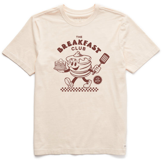 Men's The Breakfast Club Pancakes Short Sleeve Crusher Tee