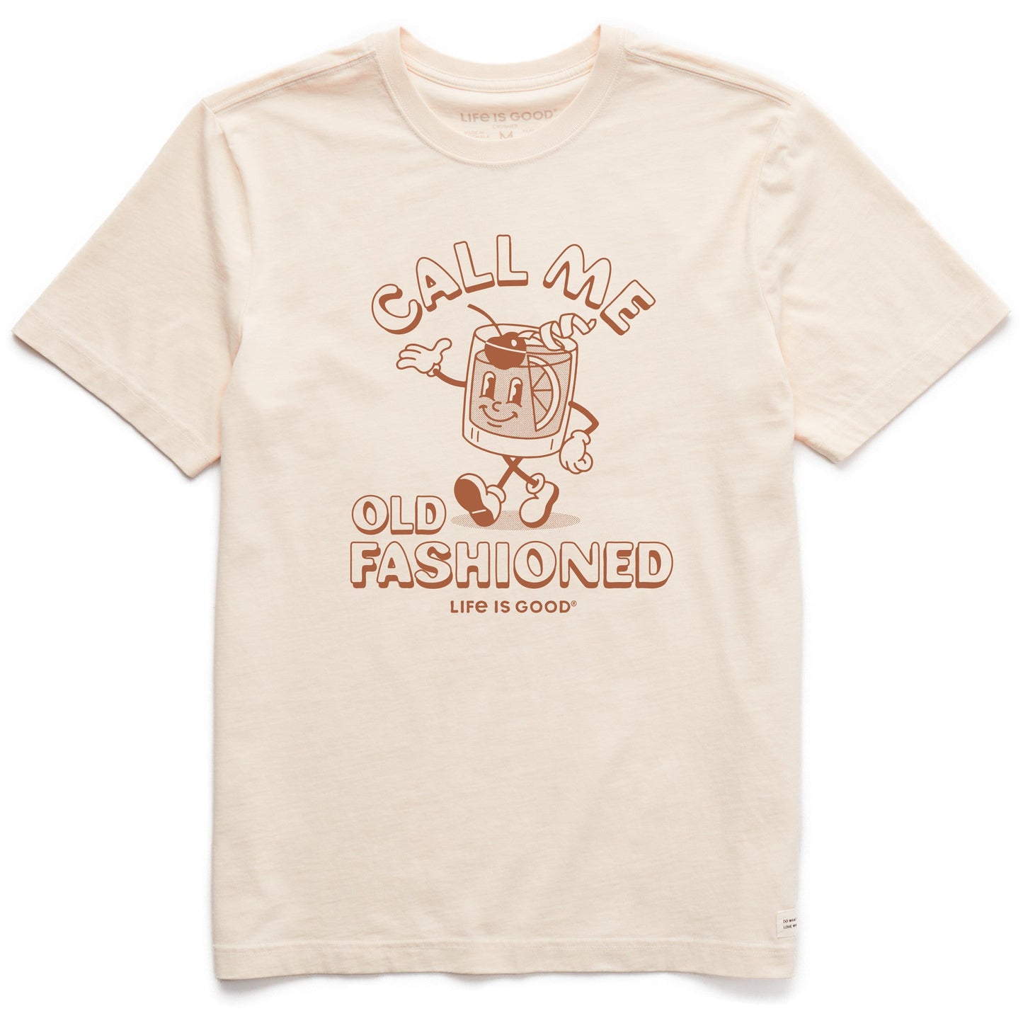 Men's Call Me Old Fashioned Mascot Short Sleeve Crusher Tee