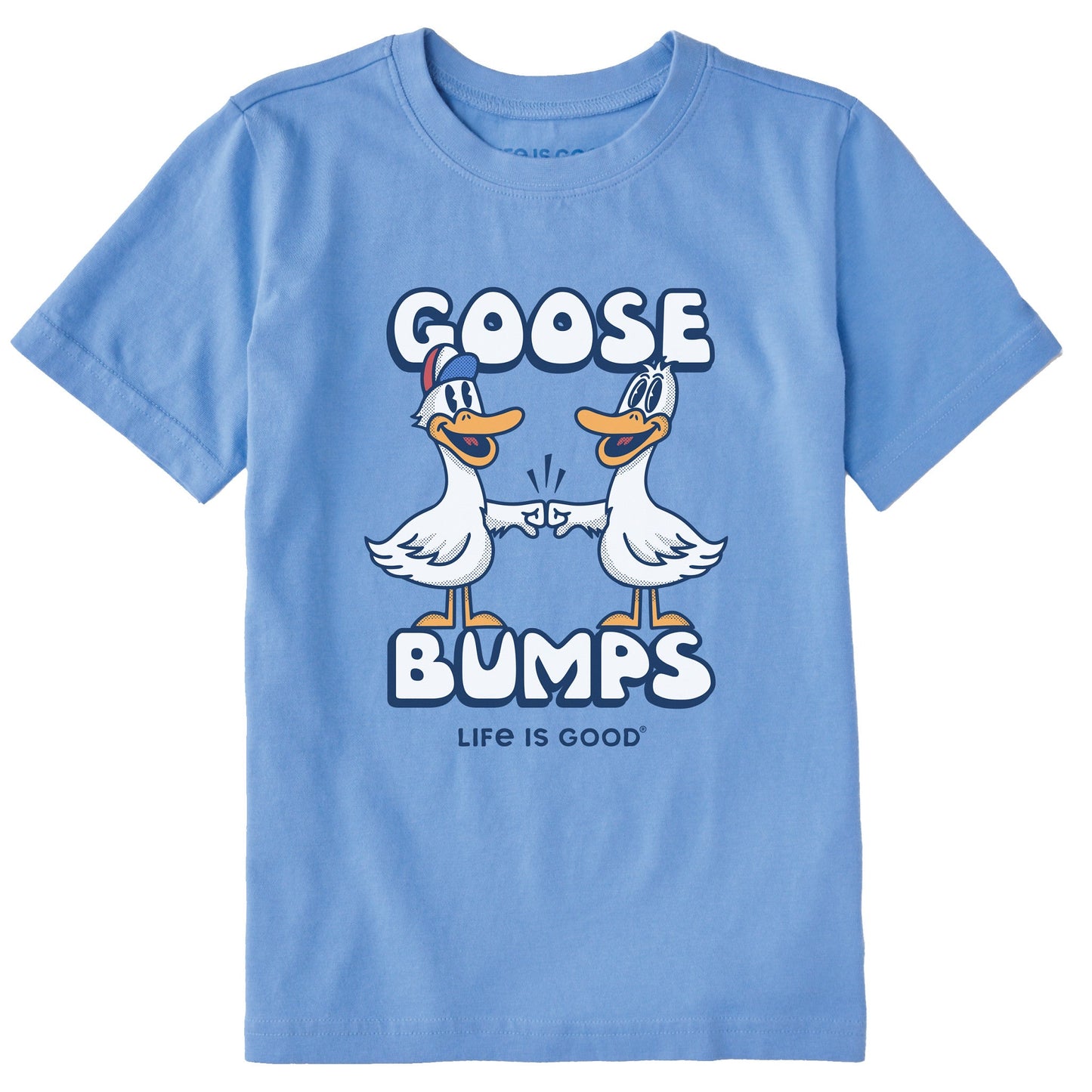 Kids Goose Bumps Mascot Short Sleeve Crusher Tee