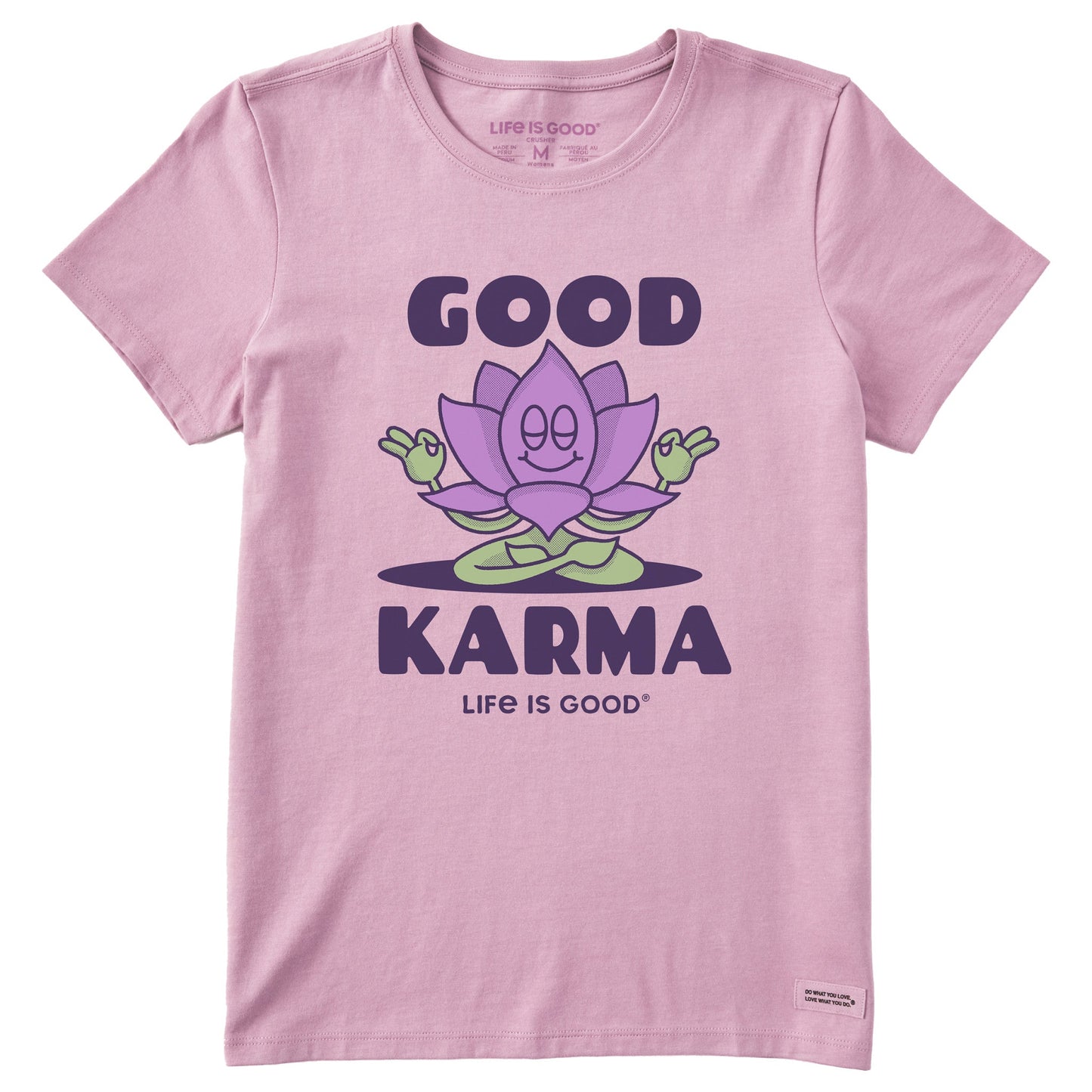 Women's Good Karma Lotus Short Sleeve Tee