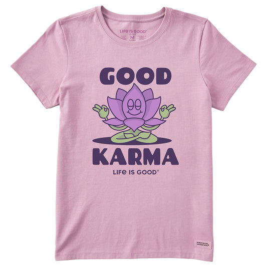 Women's Good Karma Lotus Short Sleeve Tee