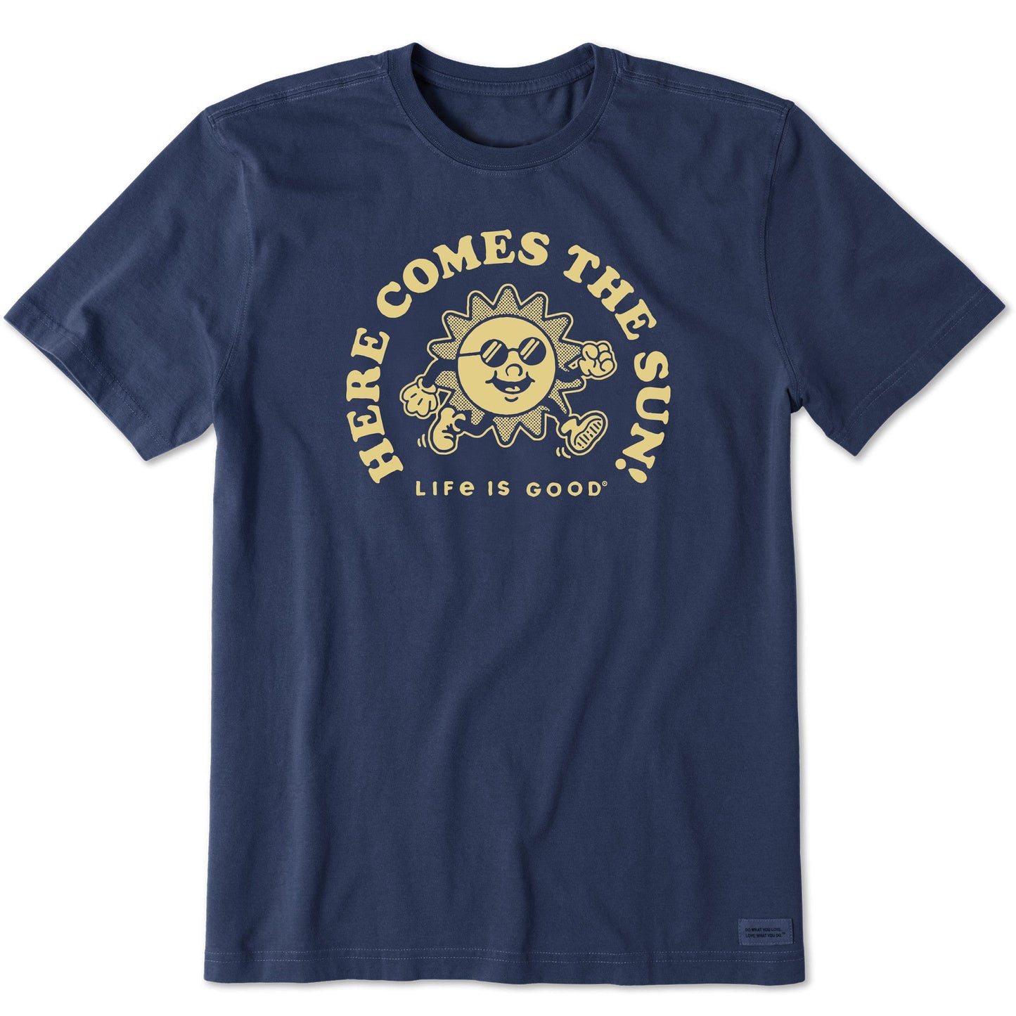 Men's Here Comes the Sun Mascot Short Sleeve Tee