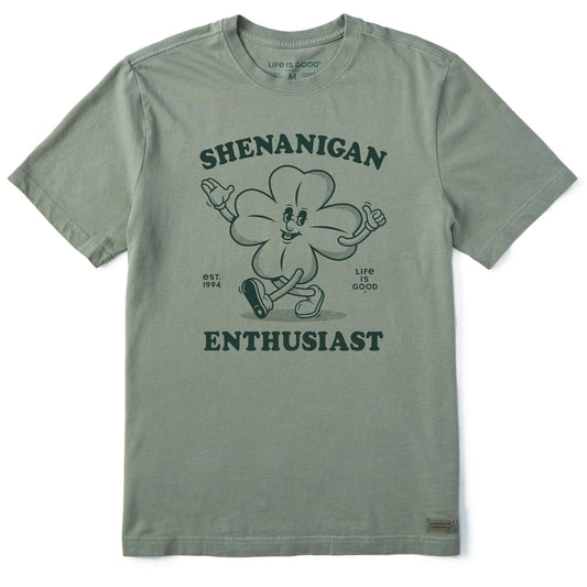 Men's Shenanigan Enthusiast Clover Short Sleeve Tee