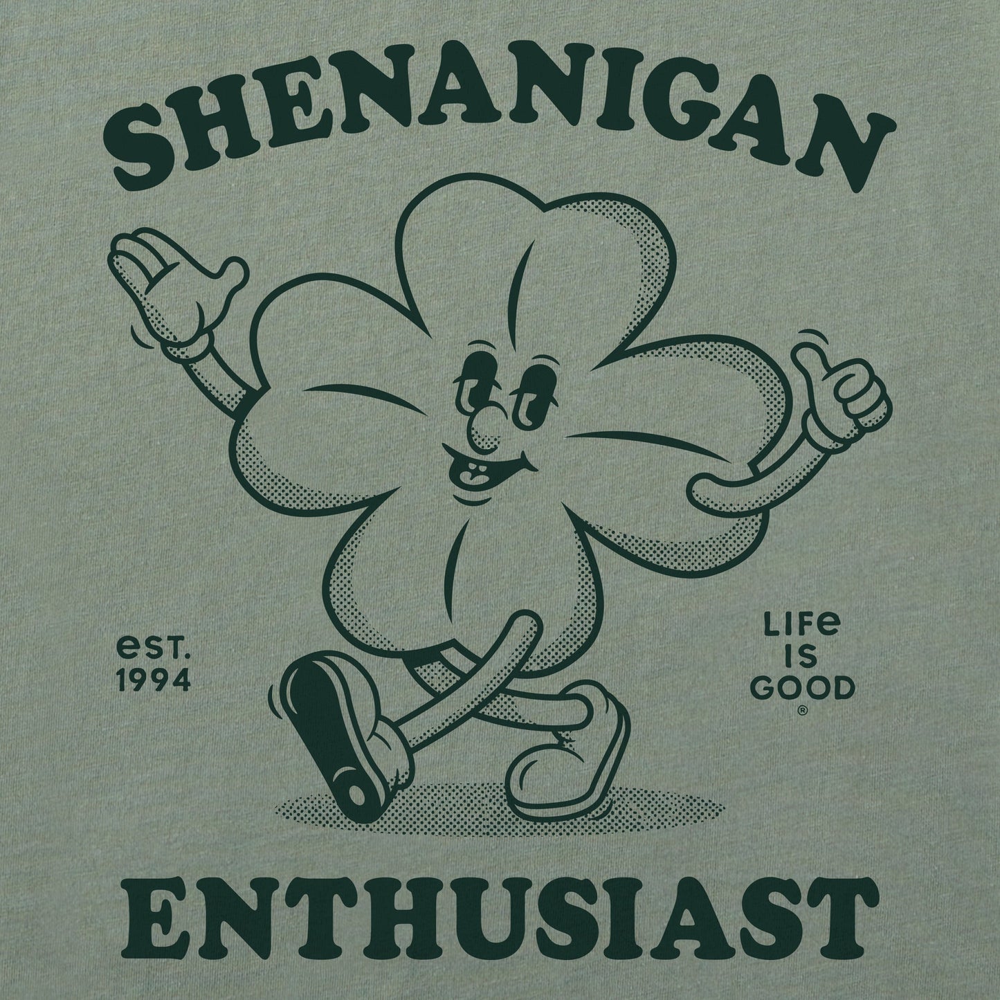 Men's Shenanigan Enthusiast Clover Short Sleeve Tee