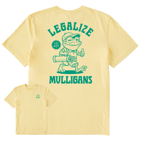 Men's Legalize Mulligans Frog Short Sleeve Tee