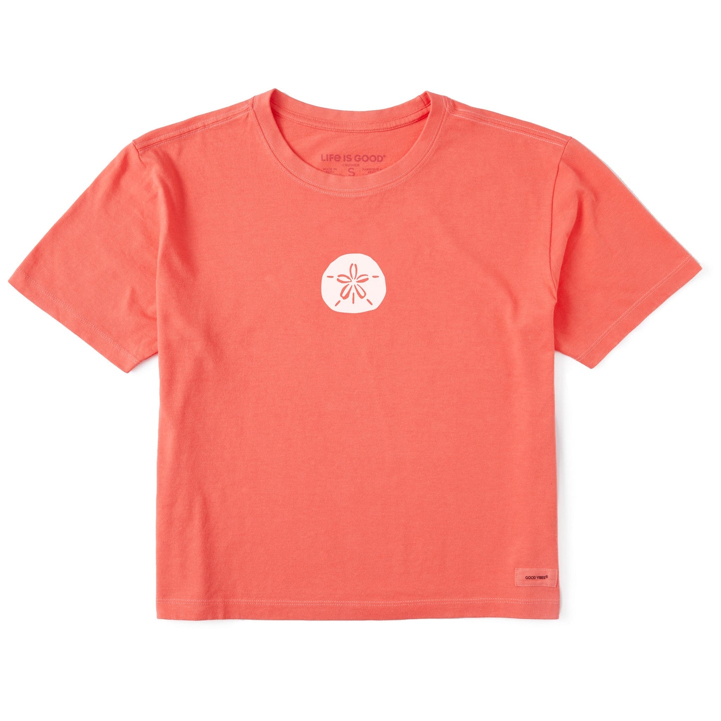 Women's Sand Dollar Short Sleeve Crusher Boxy Tee