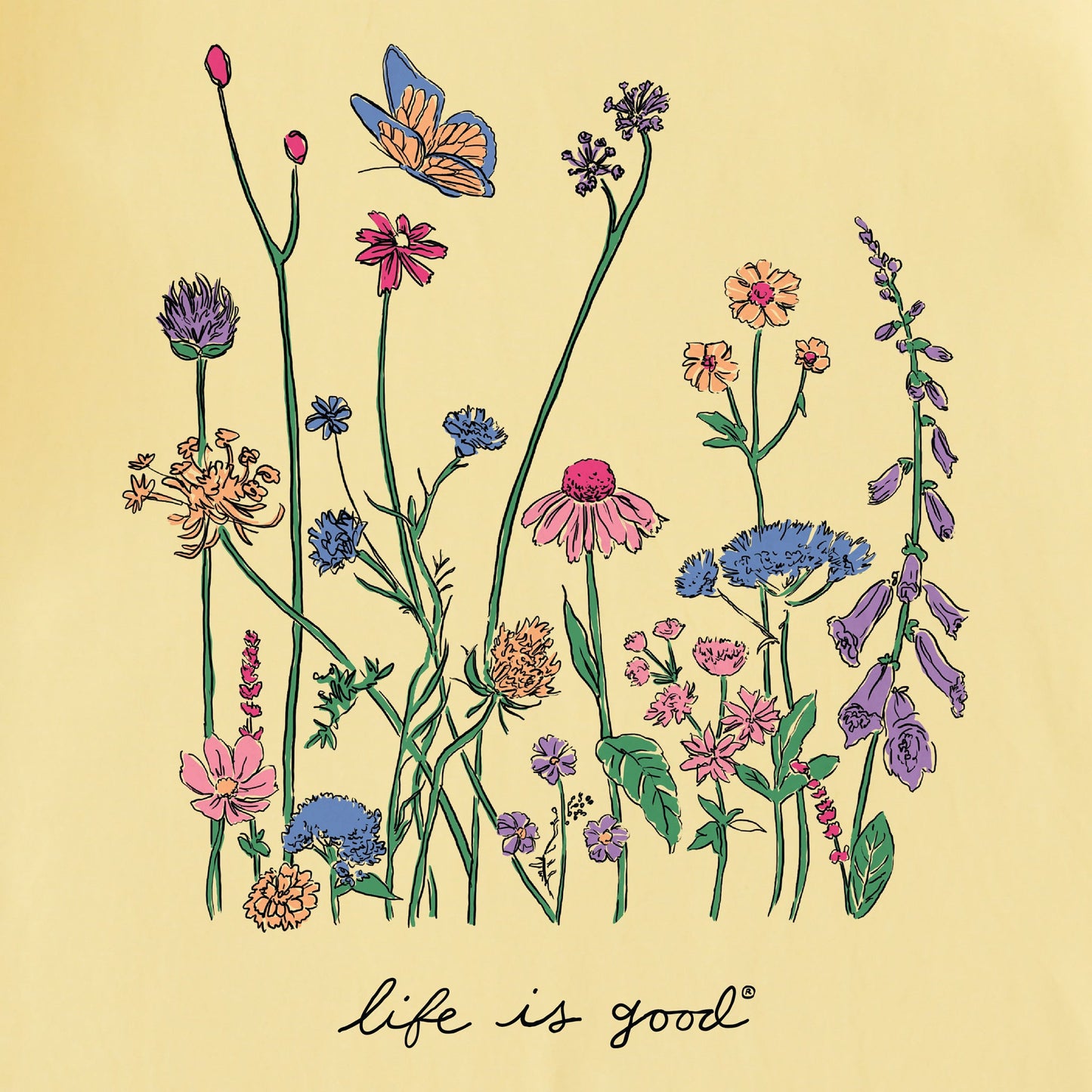 Women's Realaxed Wildflowers Crusher Tank