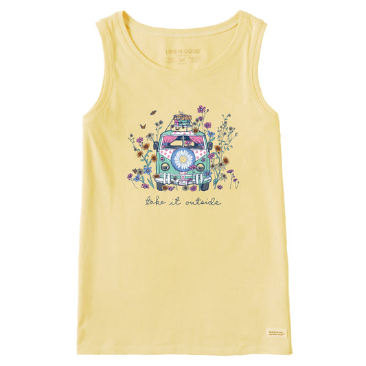 Women's Take It Outside Wildflower Van Crusher Tank