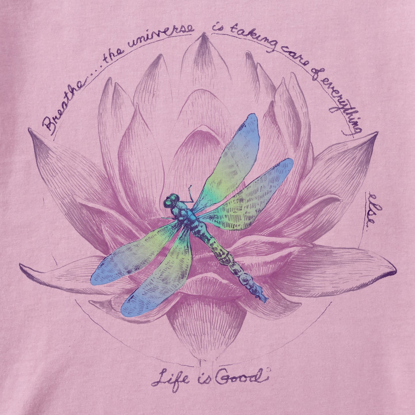 Women's Dragonfly Lotus Breathe Crusher Tank