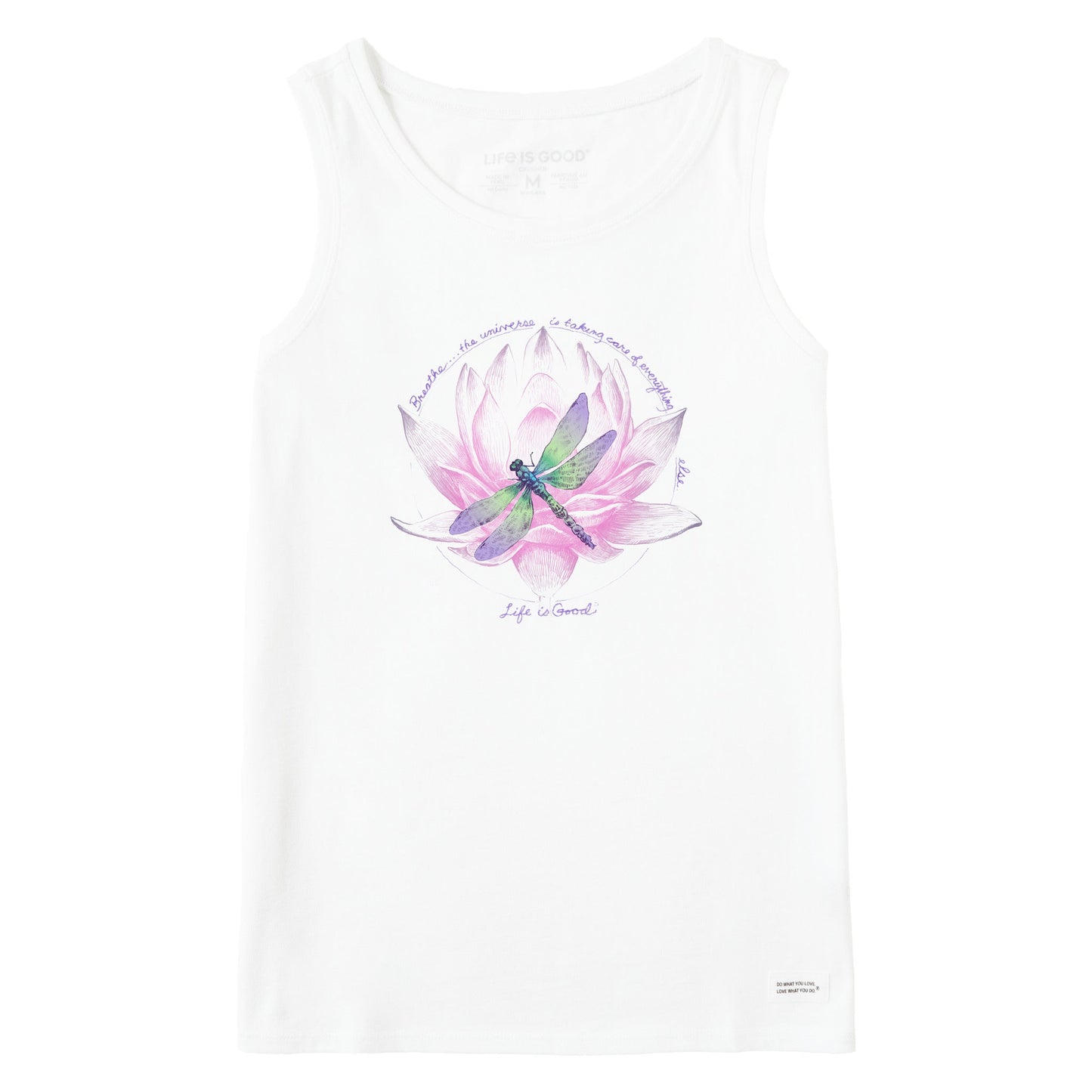 Women's Dragonfly Lotus Breathe Crusher Tank