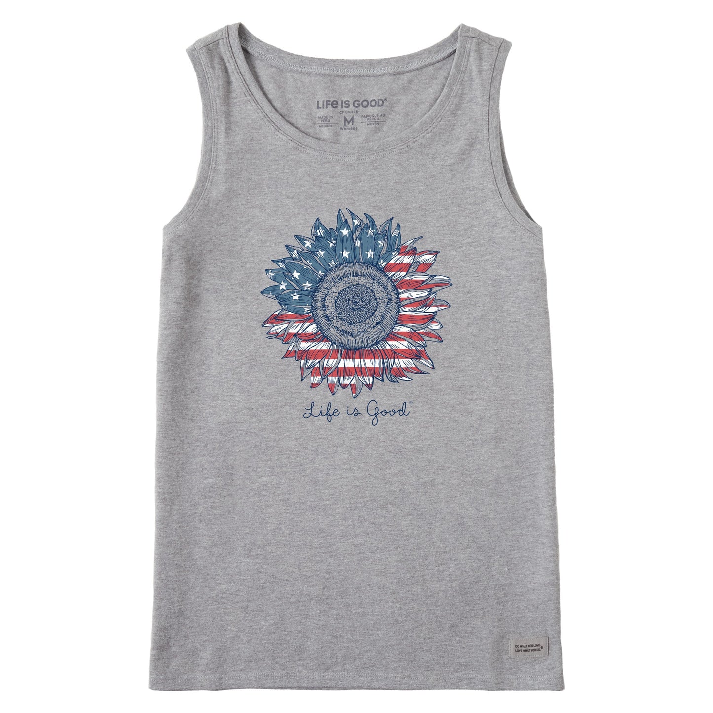 Women's American Sunflower Crusher Tank