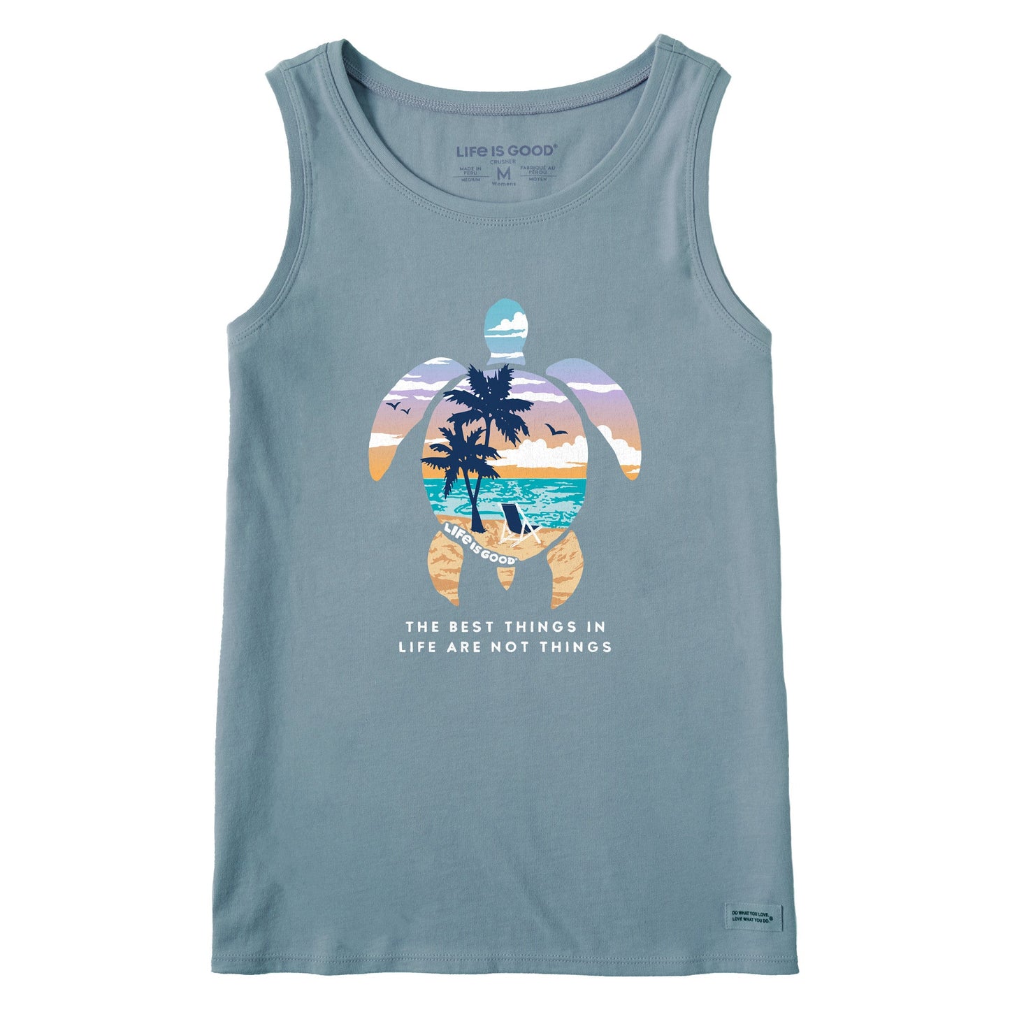 Women's Best Things Sea Turtle Beach Crusher Tank