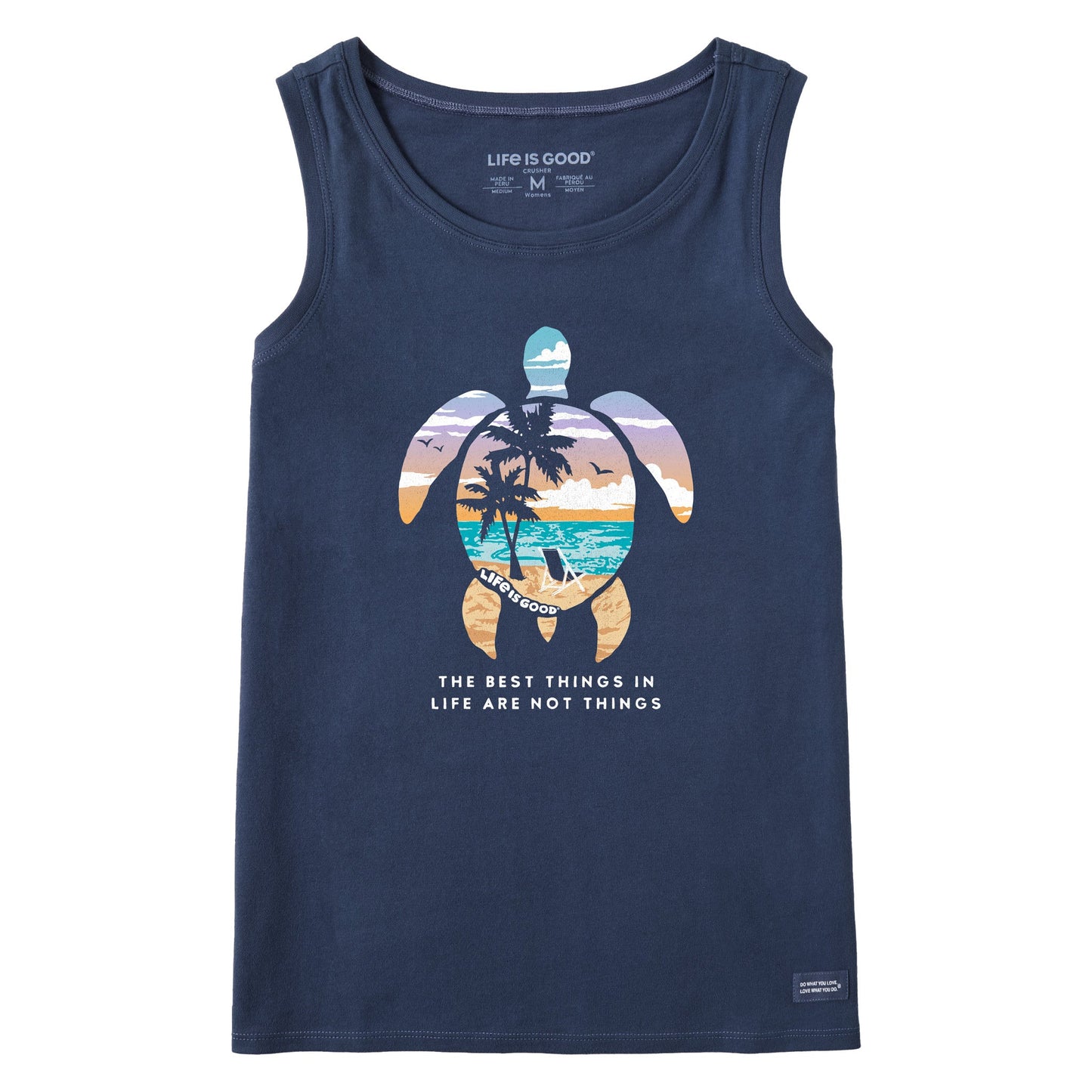 Women's Best Things Sea Turtle Beach Crusher Tank