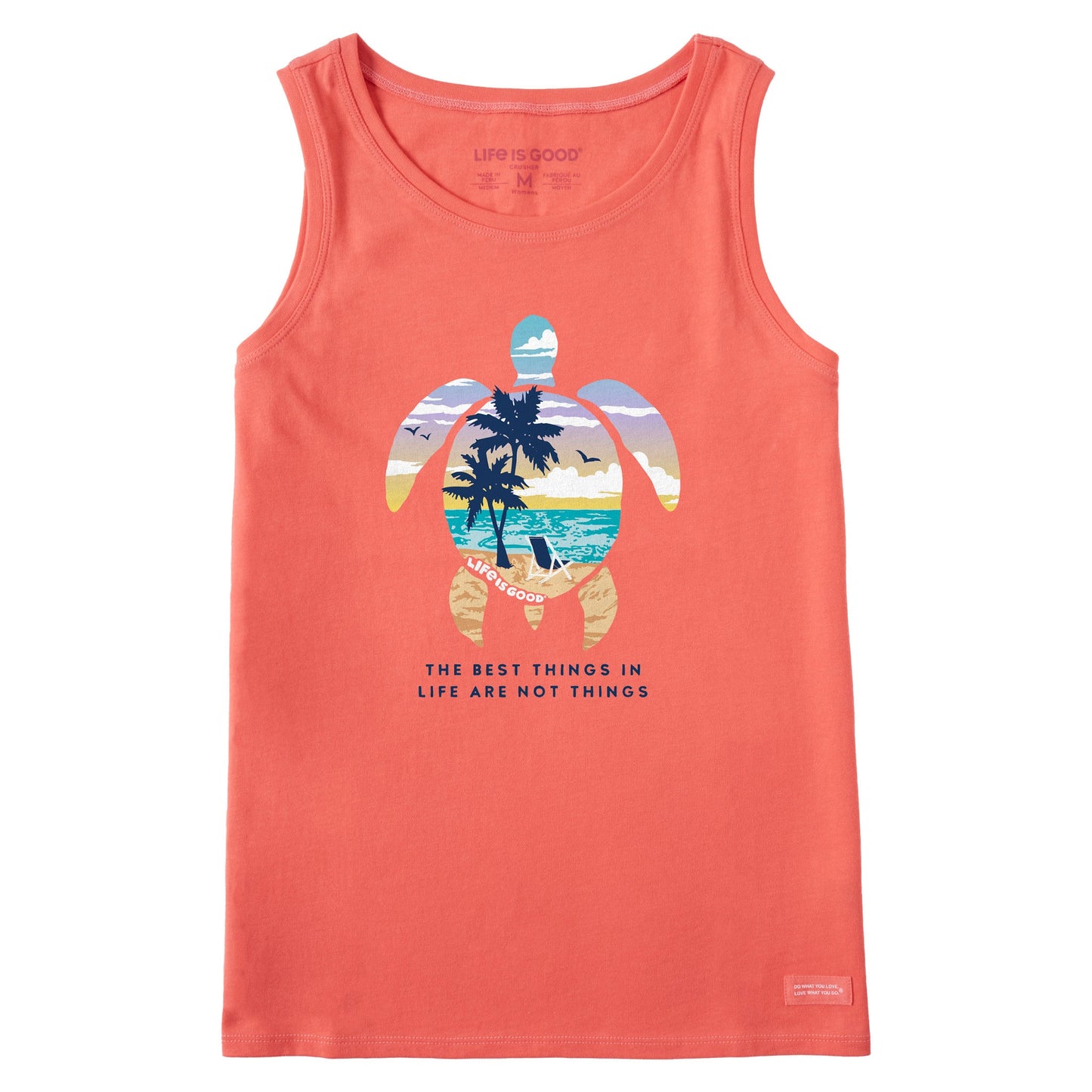 Women's Best Things Sea Turtle Beach Crusher Tank