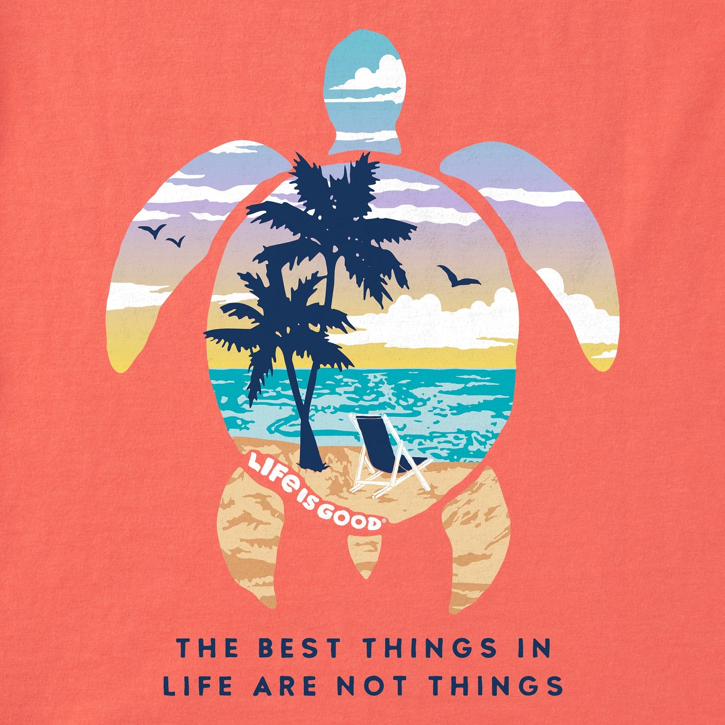 Women's Best Things Sea Turtle Beach Crusher Tank