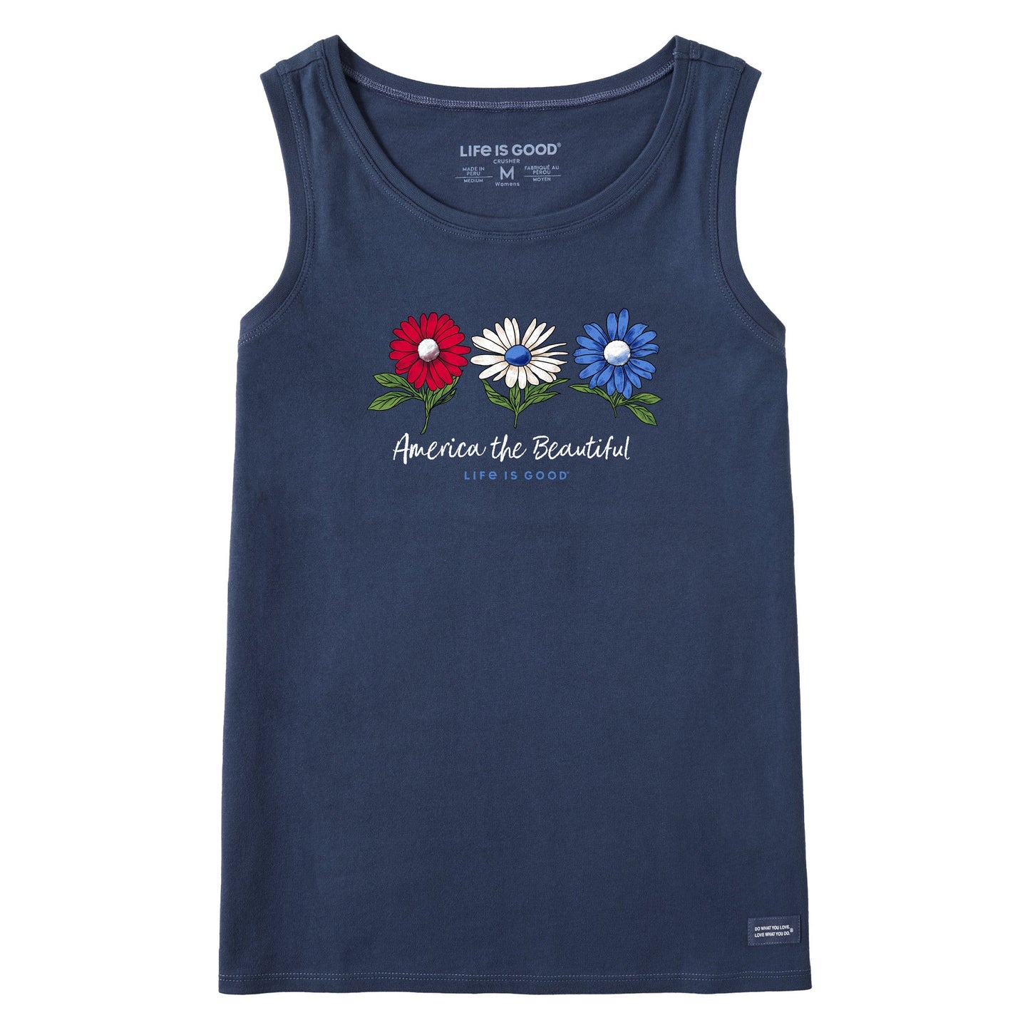 Women's America the Beautiful Daisies Crusher Tank