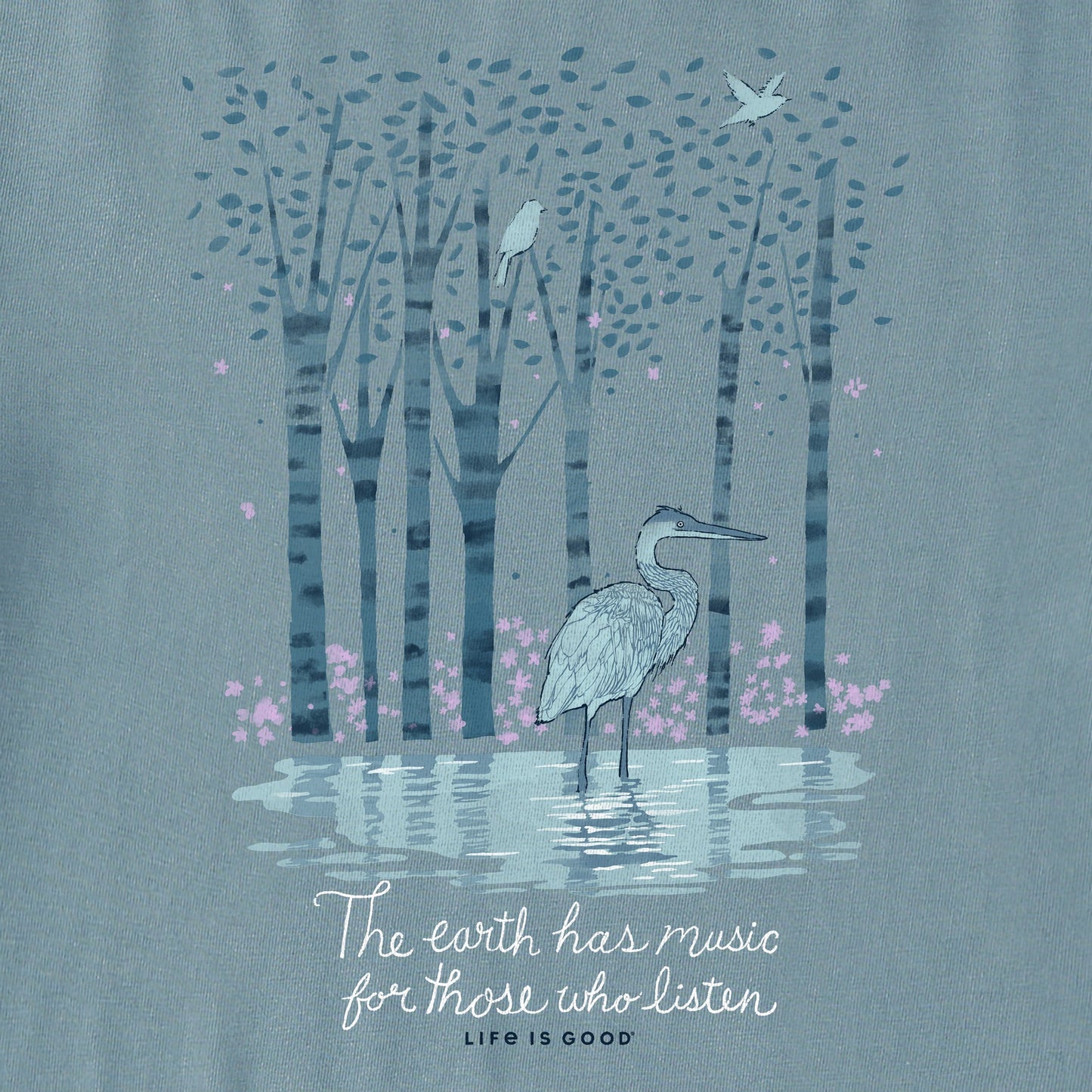 Women's Earth Has Music Heron Crusher Tank