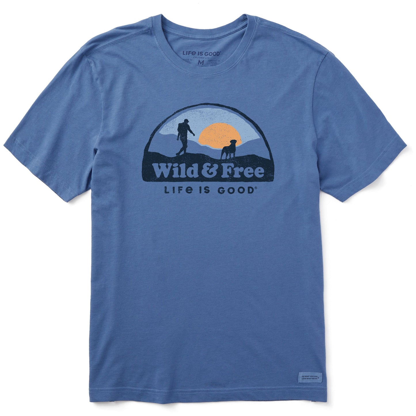 Men's Wild & Free Dog Hike Short Sleeve Crusher Tee