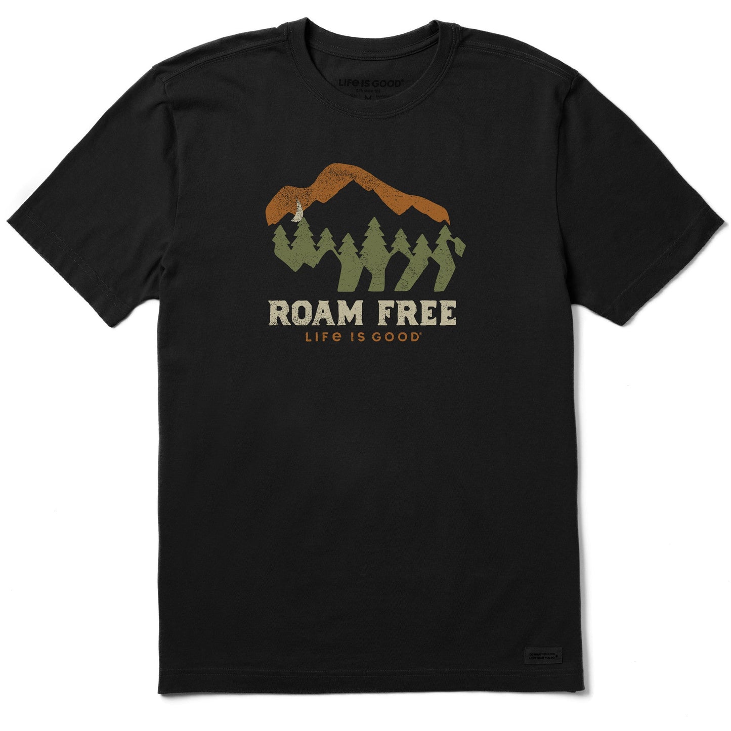 Men's Roam Free Buffalo Short Sleeve Crusher Tee