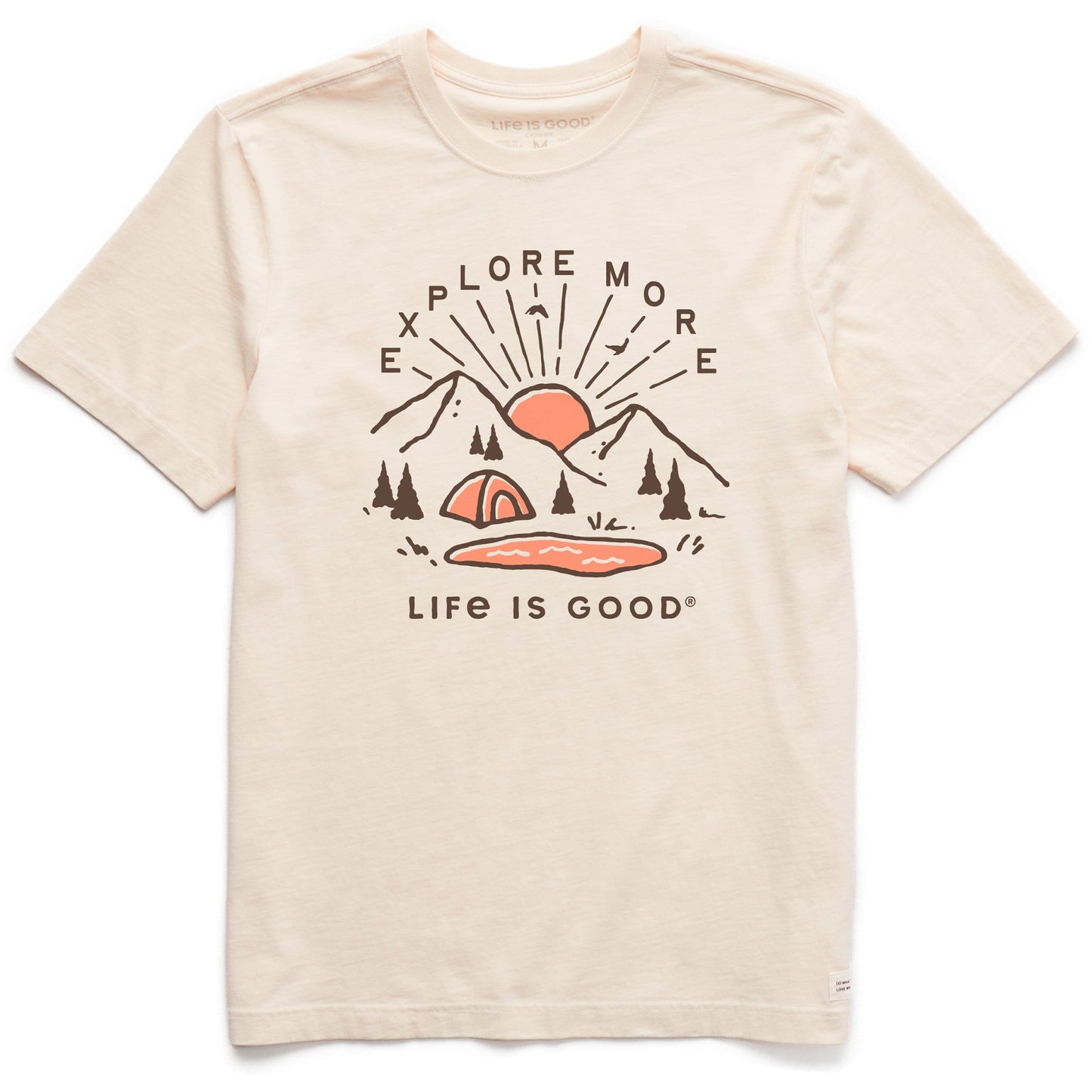 Men's Explore More Sunset Short Sleeve Crusher Tee