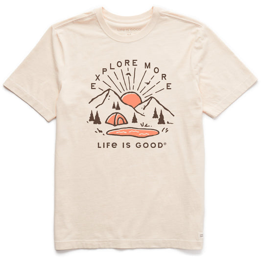 Men's Explore More Sunset Short Sleeve Crusher Tee
