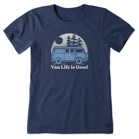 Women's Van Life is Good Short Sleeve Tee