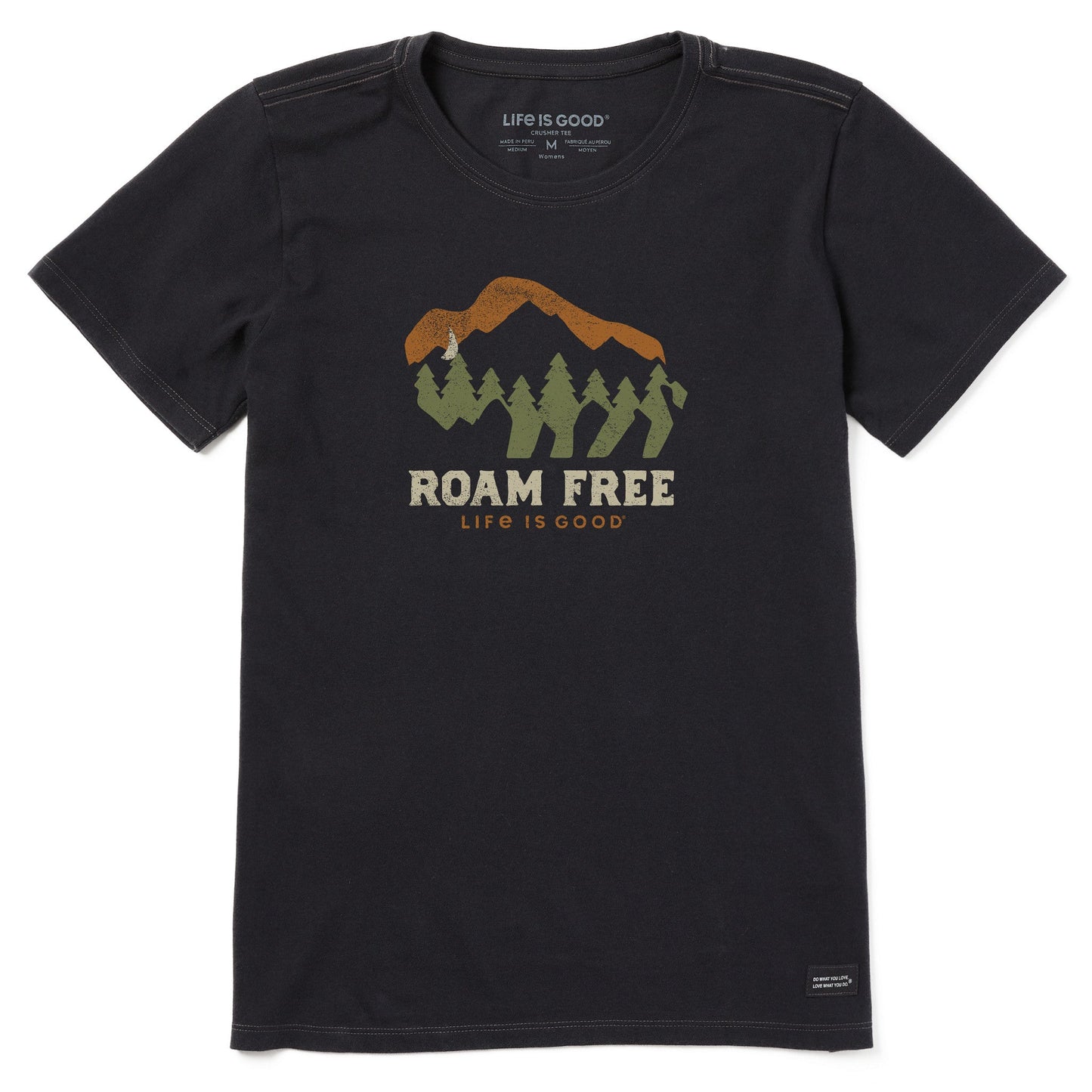 Women's Roam Free Buffalo Short Sleeve Crusher Tee