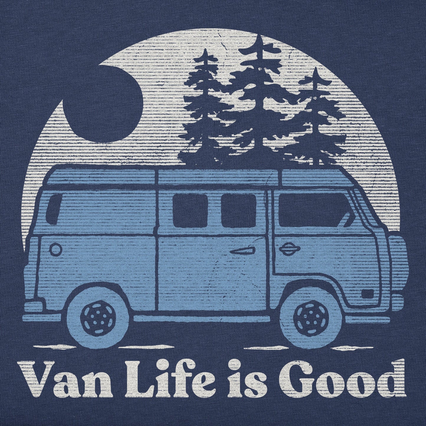 Women's Van Life is Good Short Sleeve Tee
