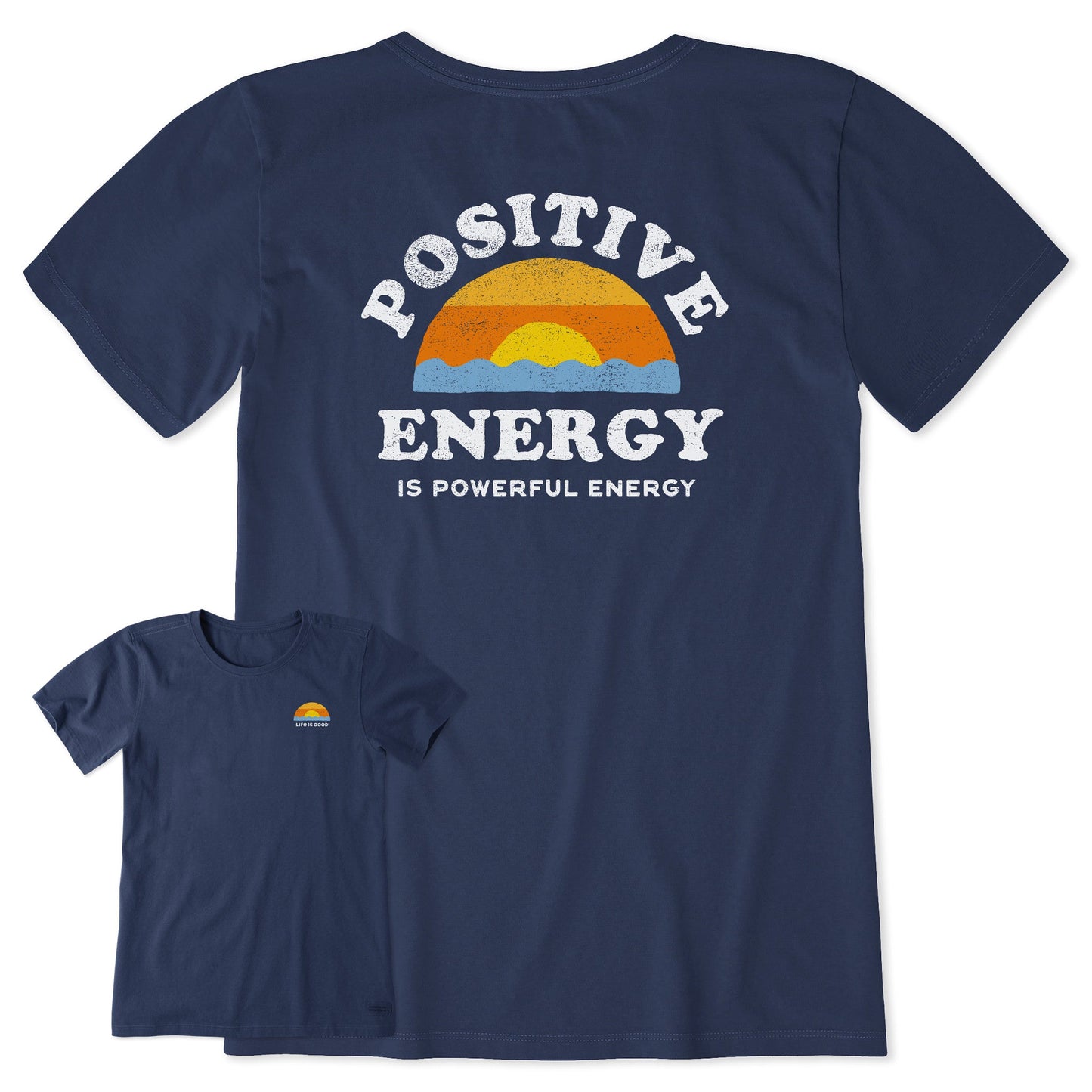 Women's Positive Energy Sunset Short Sleeve Tee