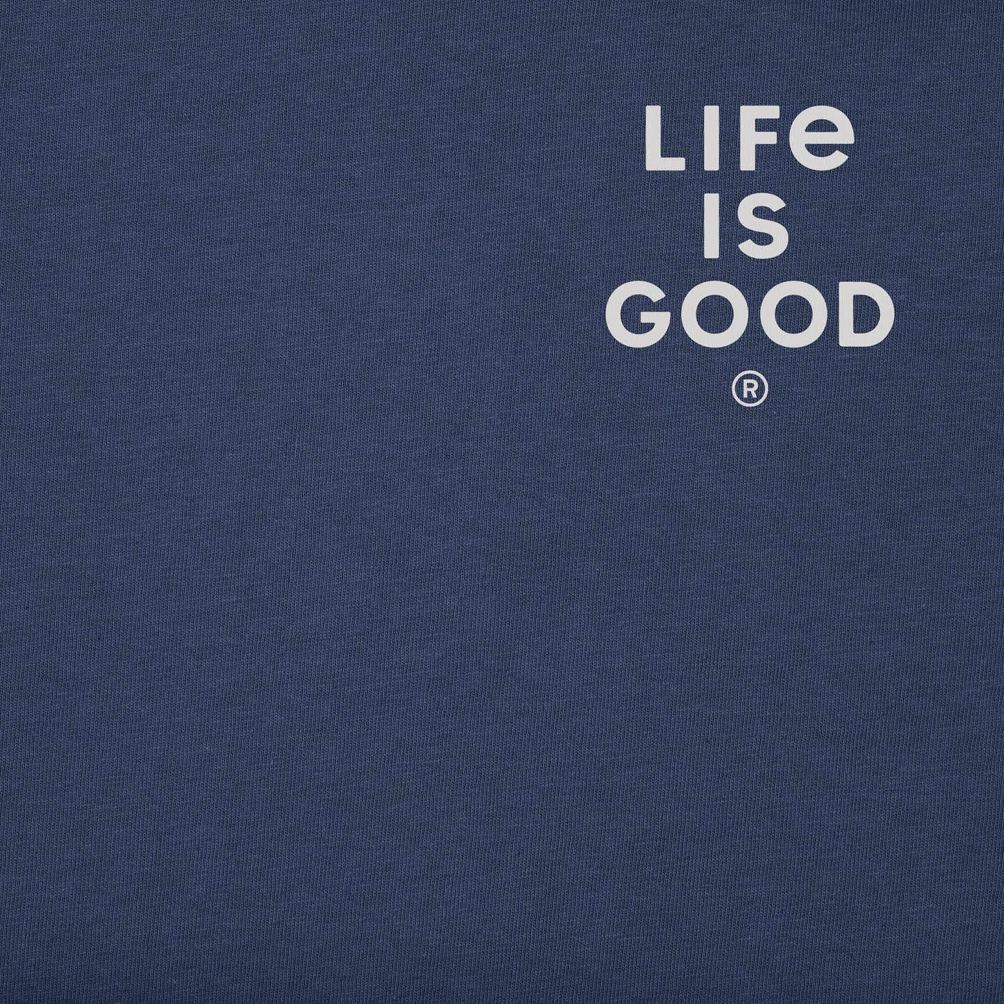 Men's Life is Good Rainbow Sunset Short Sleeve Tee