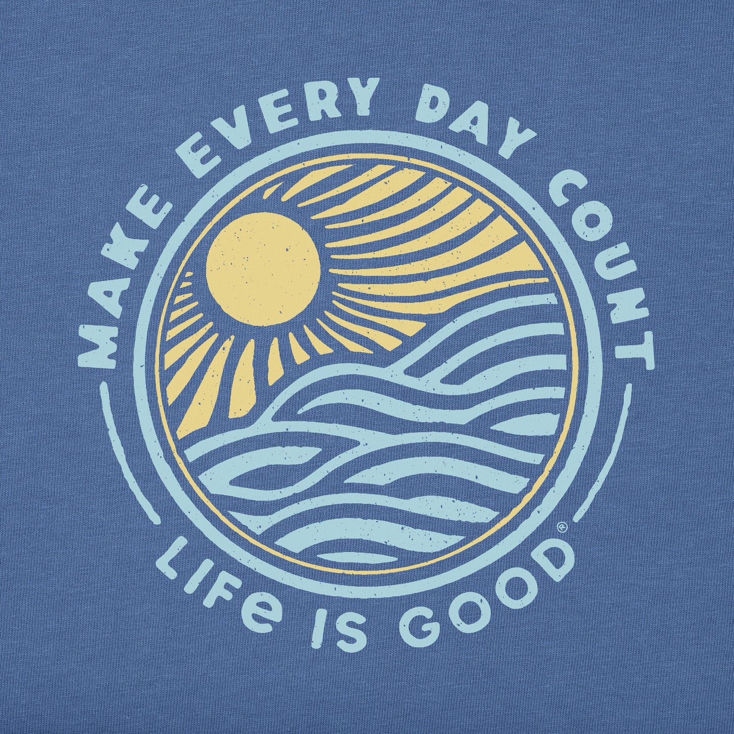 Men's Make Every Day Count Sunset Short Sleeve Tee