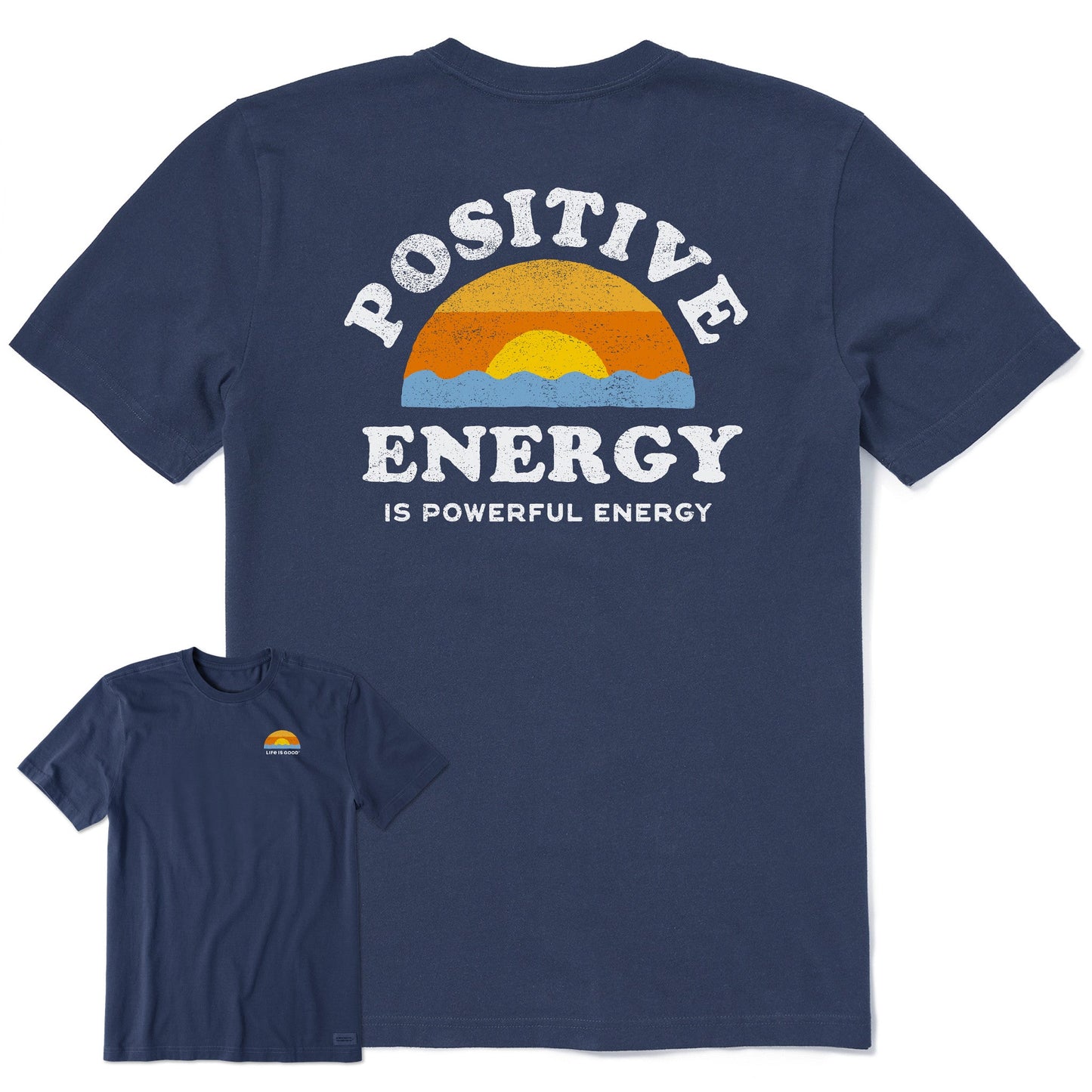 Men's Positive Energy Sunset Short Sleeve Tee