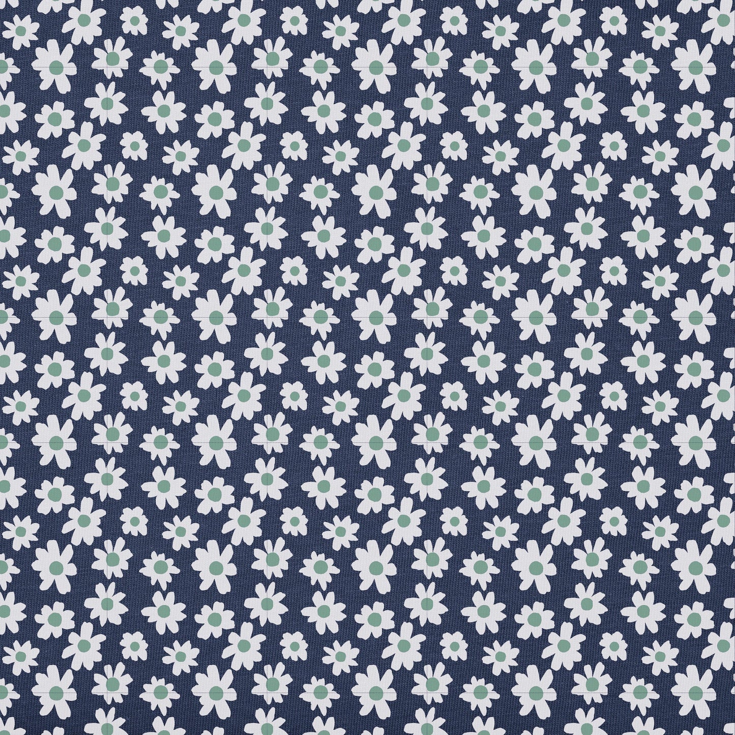 Women's Playful Daisy Pattern Crusher-LITE Easy Tee