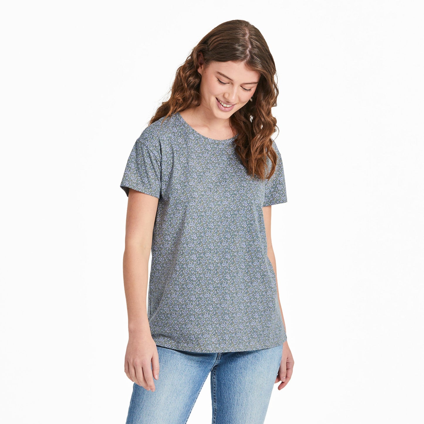 Women's Posey Pattern Crusher-LITE Easy Tee