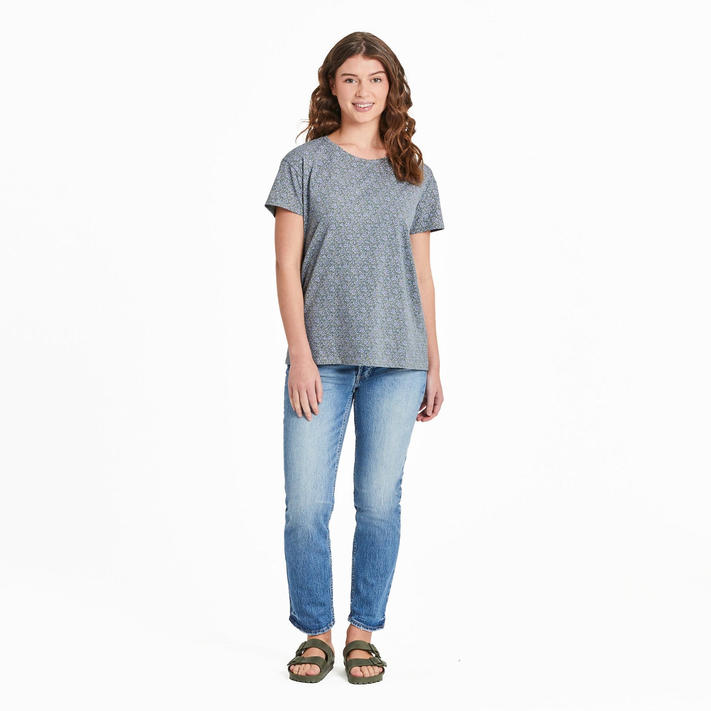 Women's Posey Pattern Crusher-LITE Easy Tee
