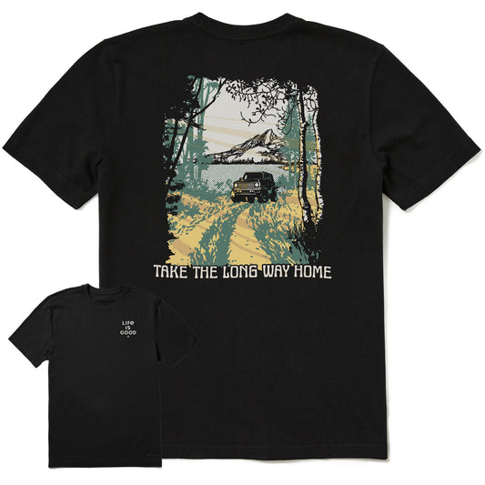 Men's Long Way Home Short Sleeve Crusher Tee