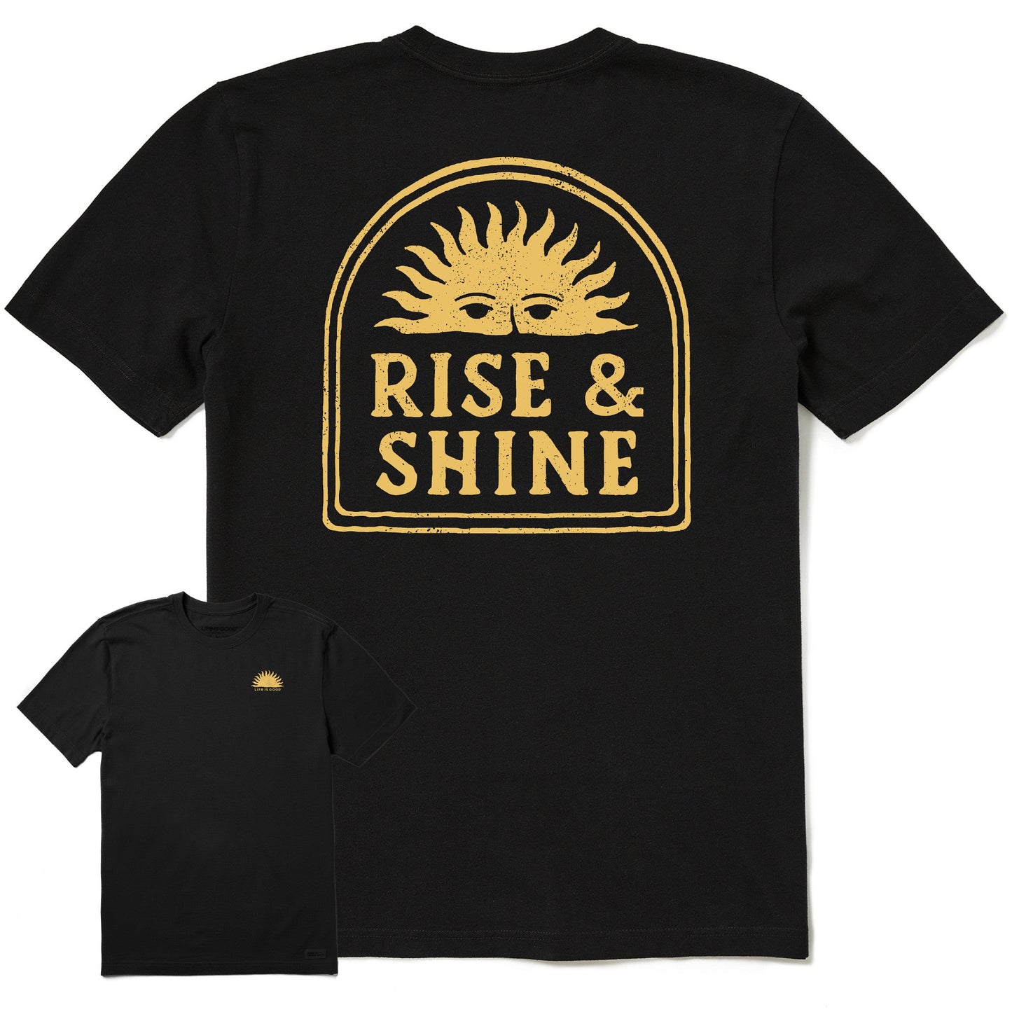 Men's Rise & Shine Sun Short Sleeve Crusher Tee